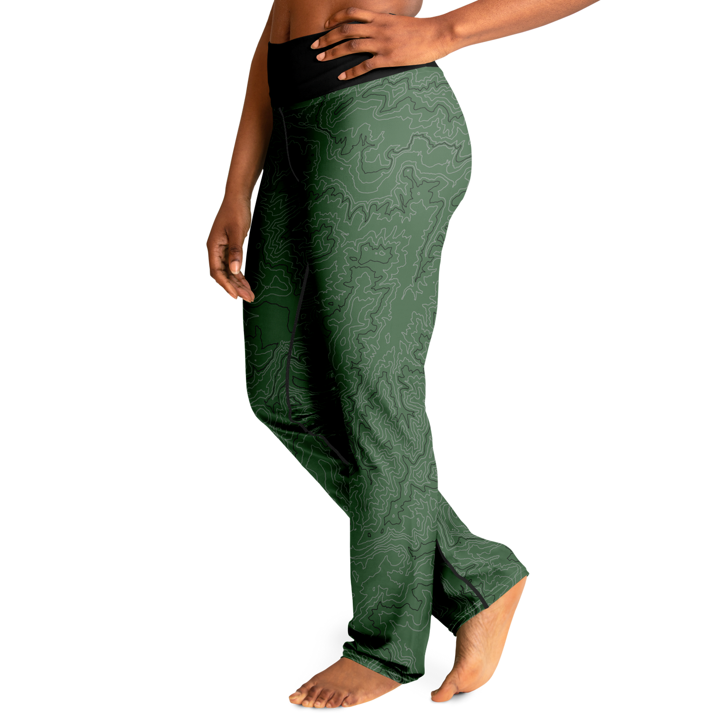 Basics: Forest Floor - Flare Leggings