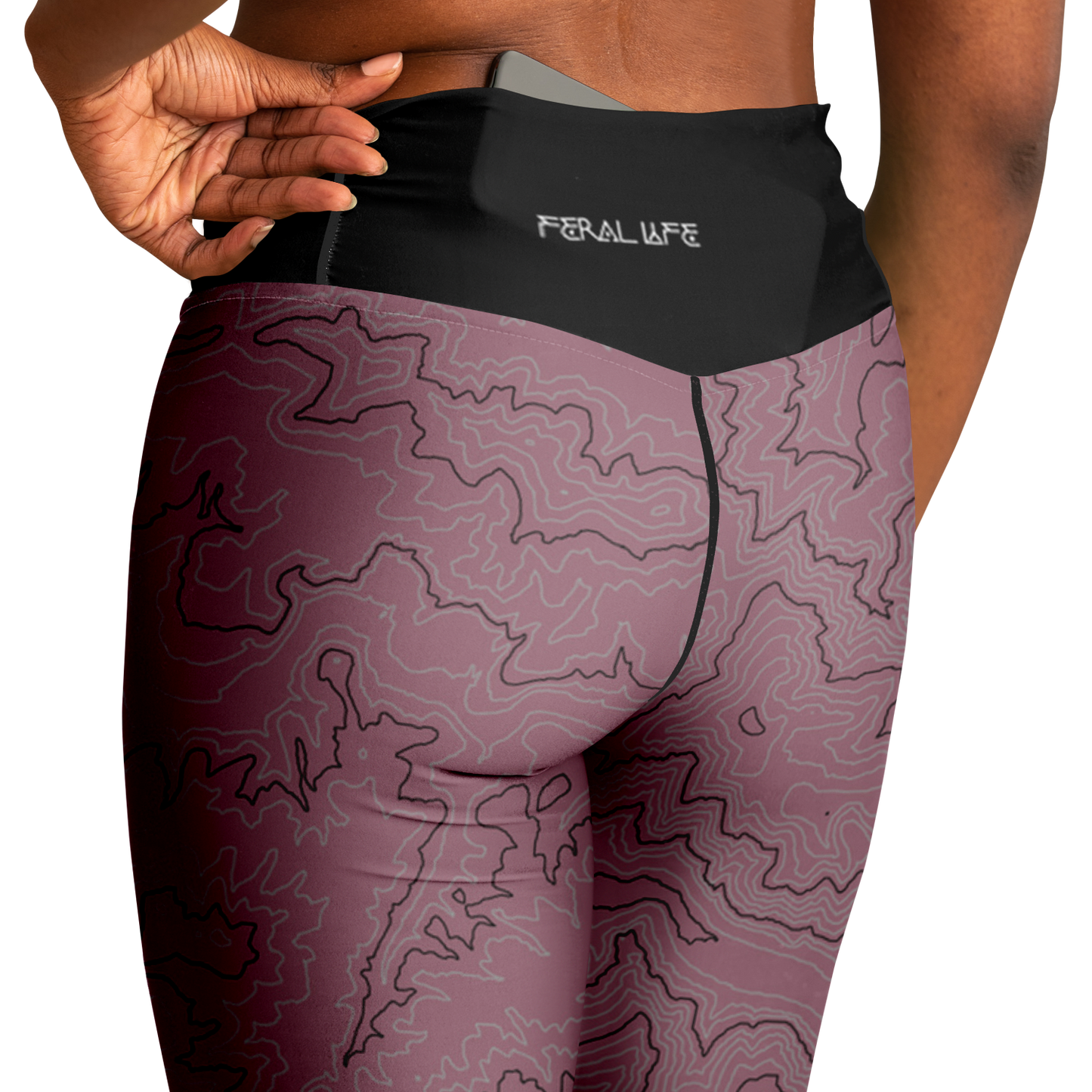 Basics: Wild Berry - Flare Leggings