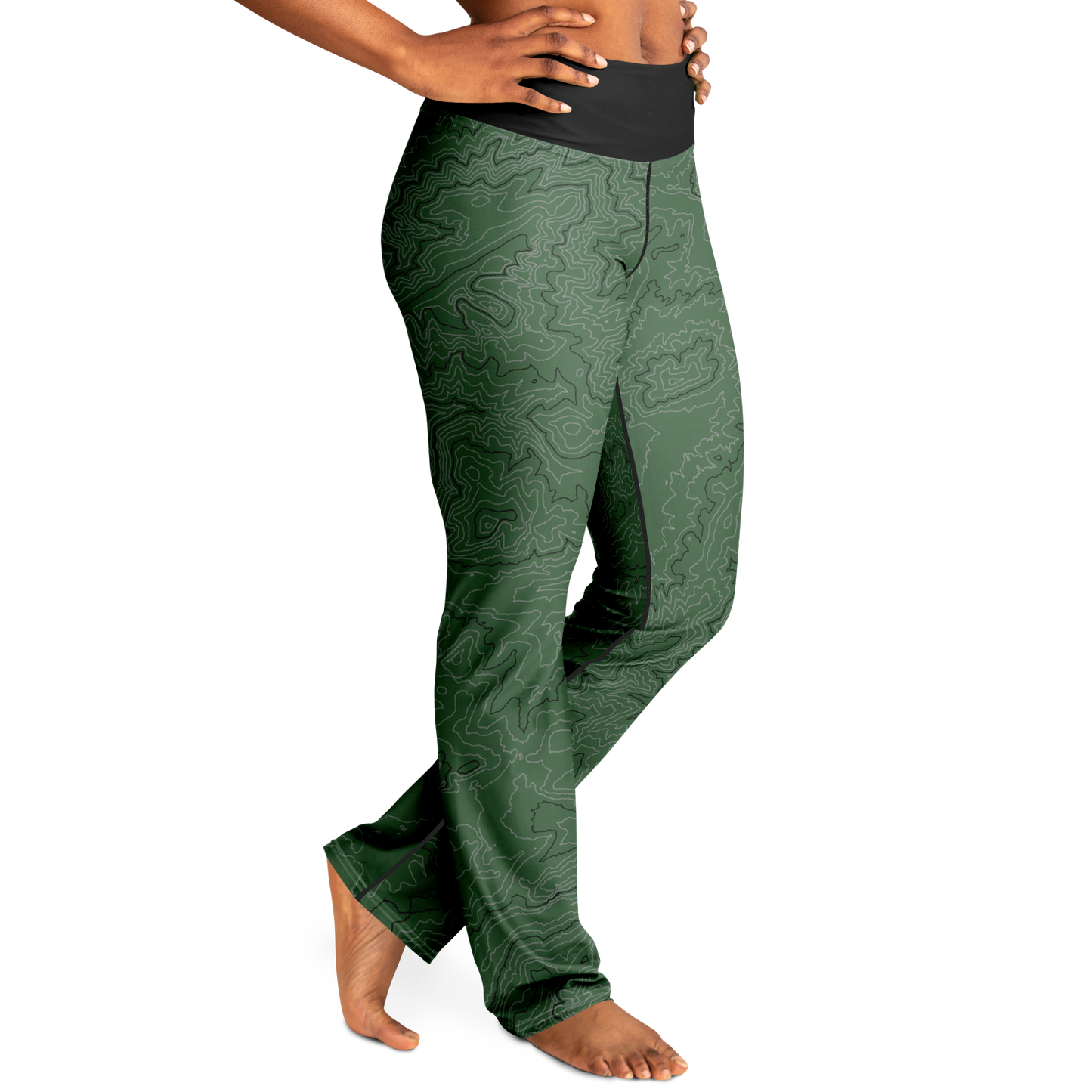 Basics: Forest Floor - Flare Leggings