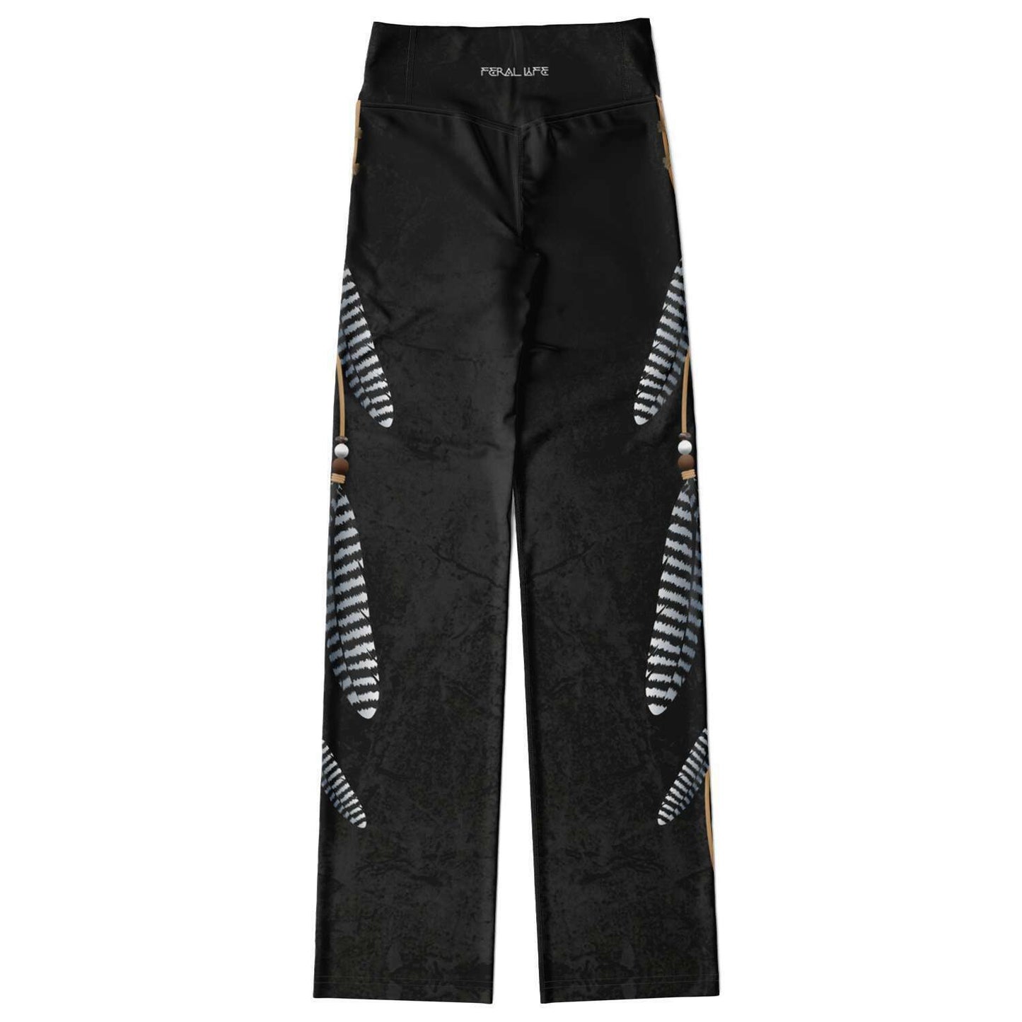Feather Dance - Flare Leggings