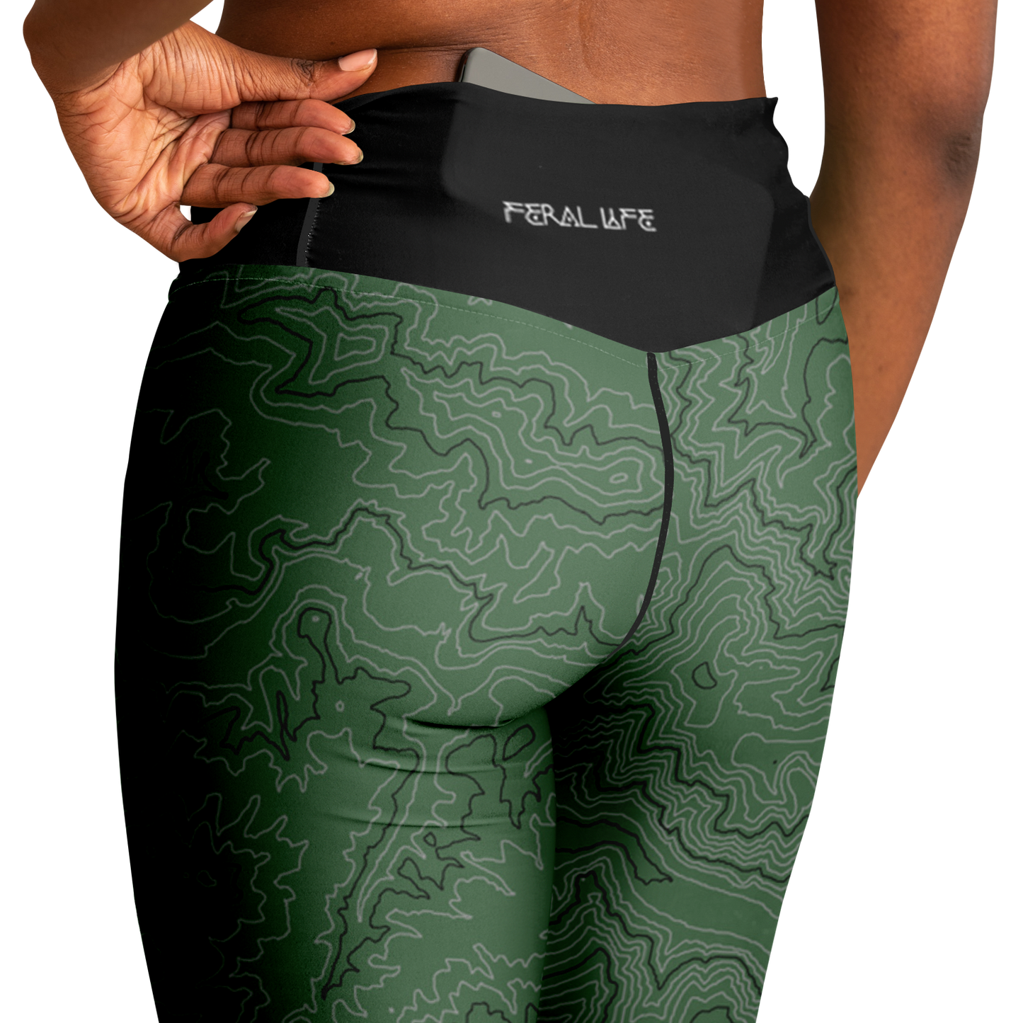 Basics: Forest Floor - Flare Leggings