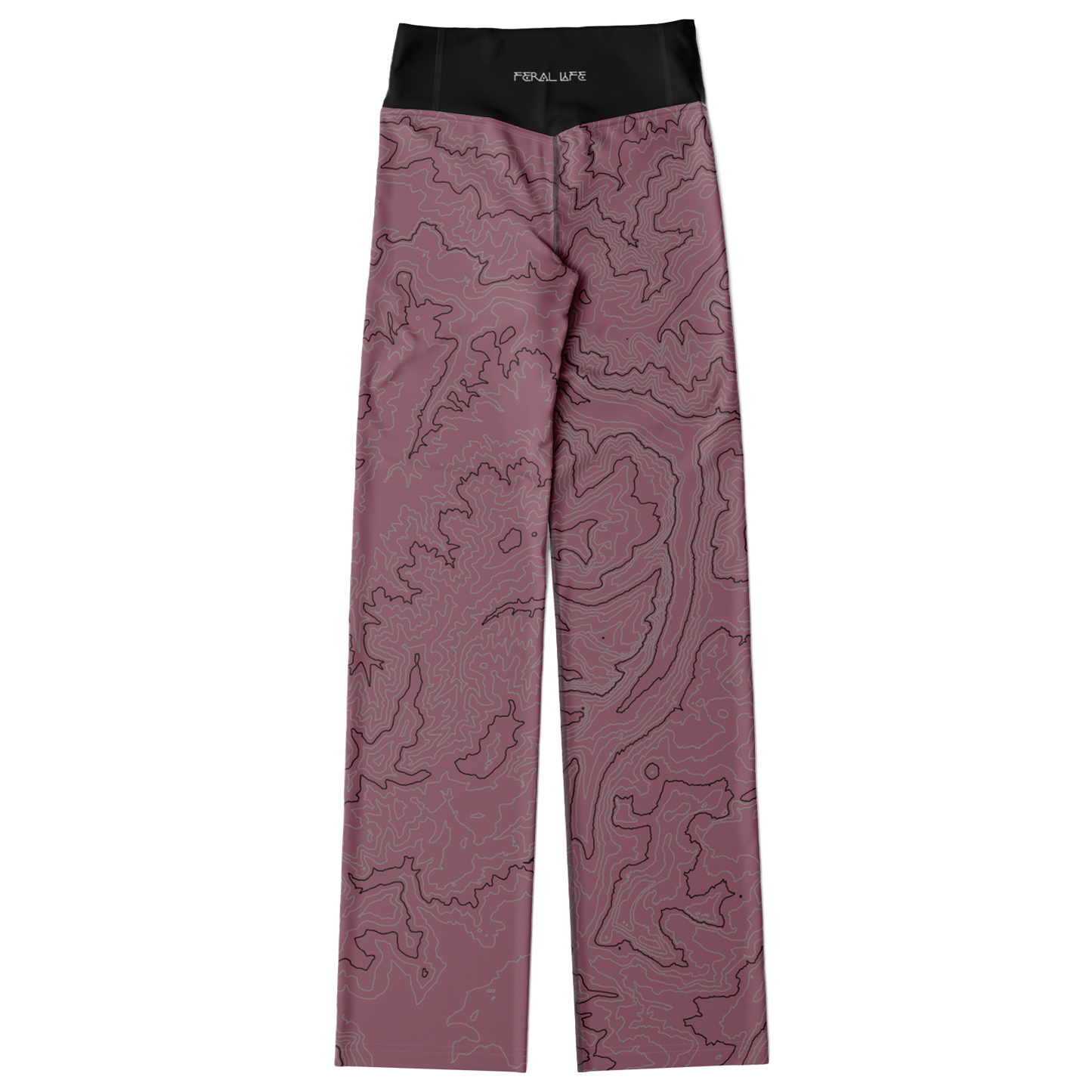 Basics: Wild Berry - Flare Leggings