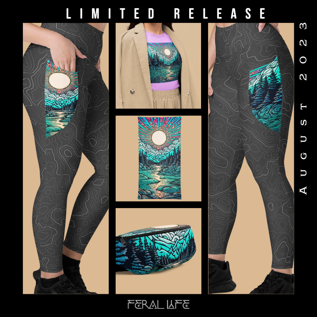Monthly Escape x August 2023 - Pocket Leggings