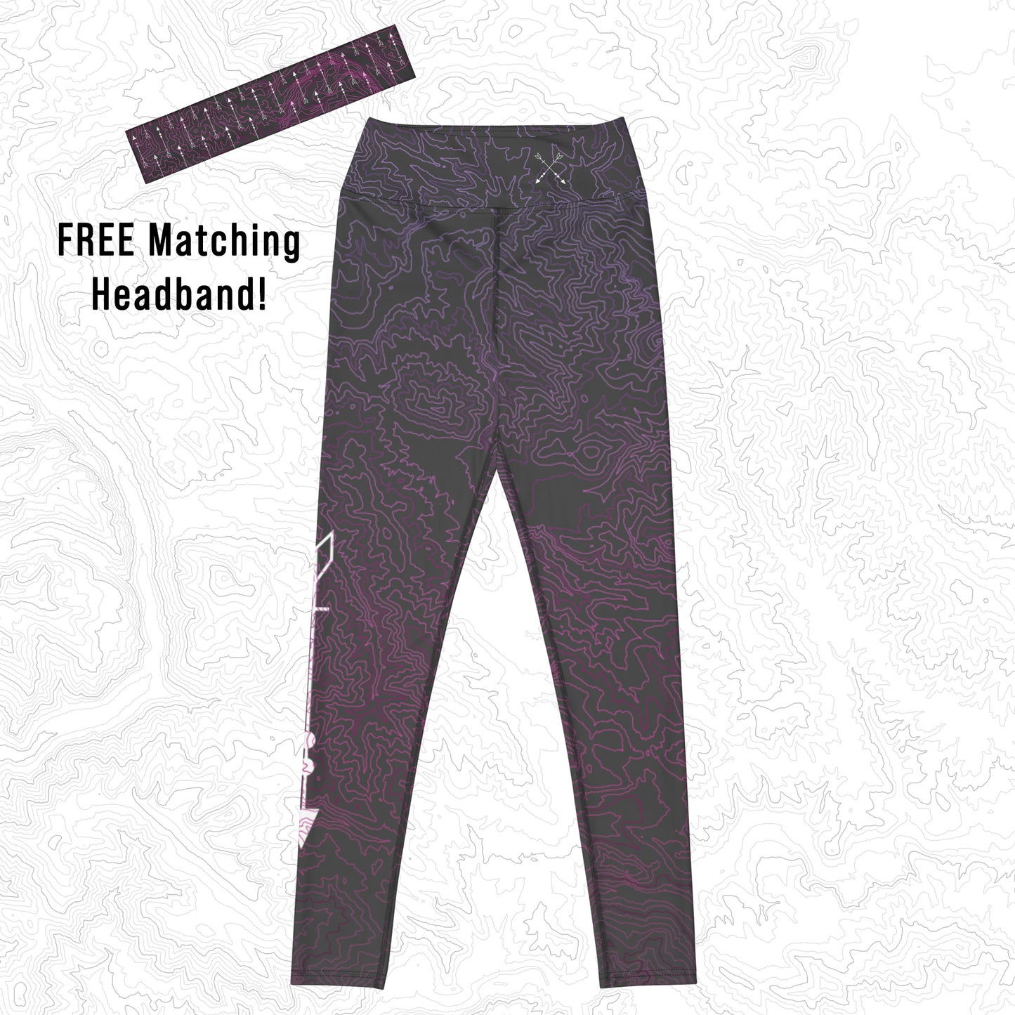 Arrow Amore Elevation - Leggings + Headband Set