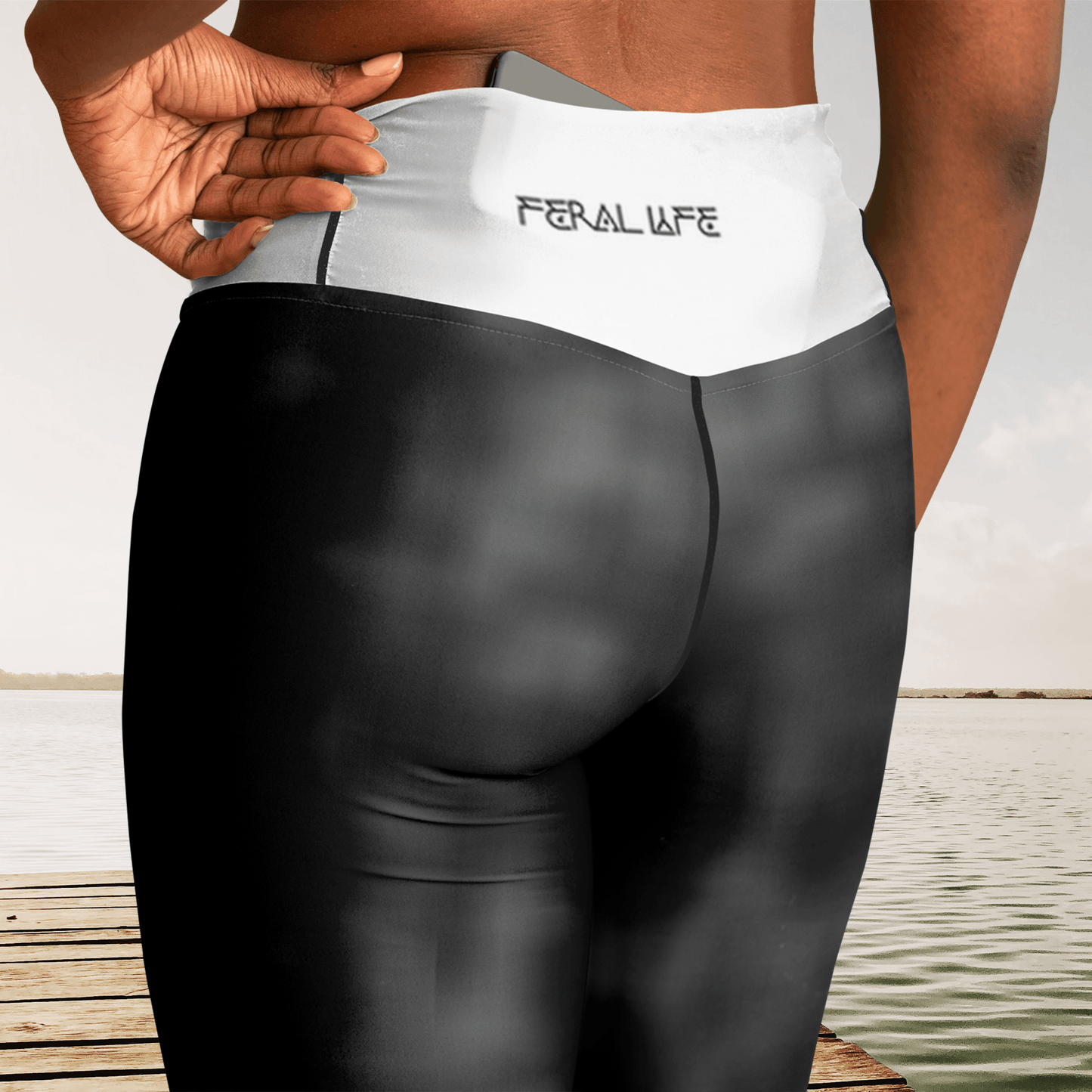 Elk Totem - Flare Leggings