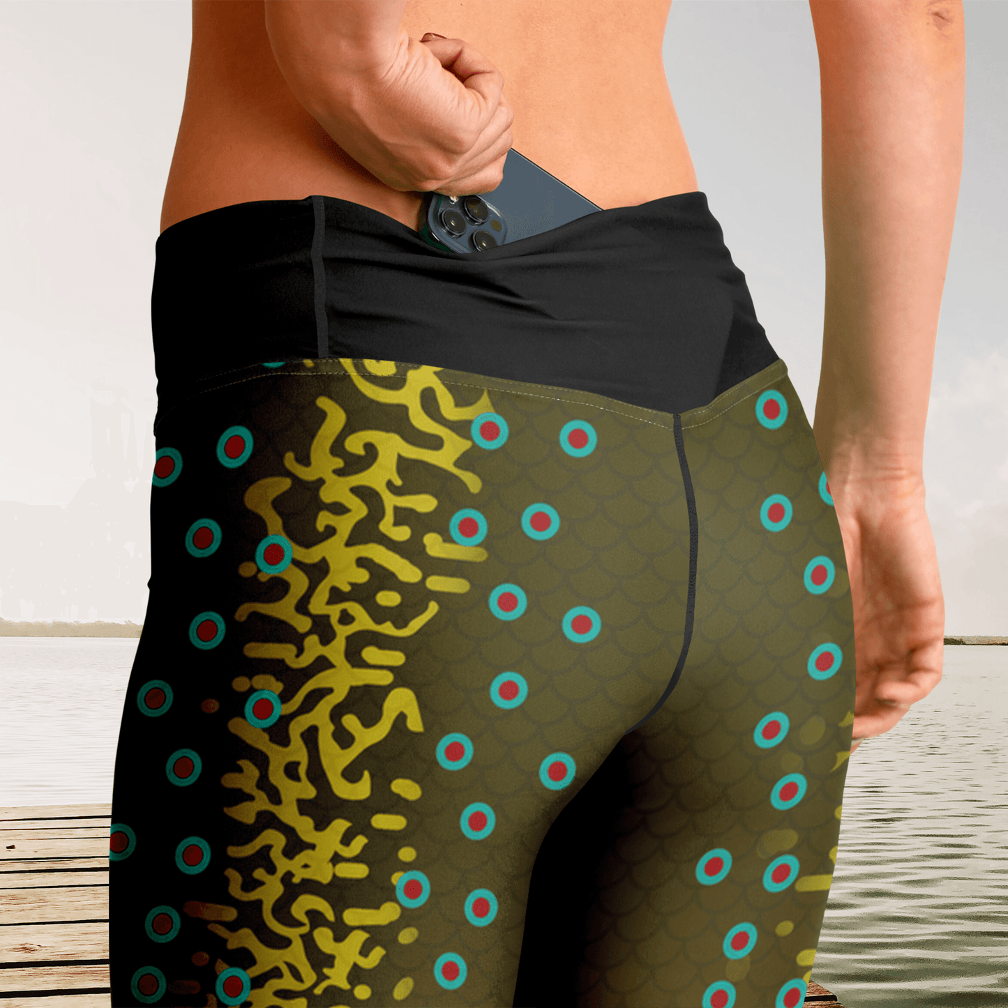 Brook Trout - Flare Leggings