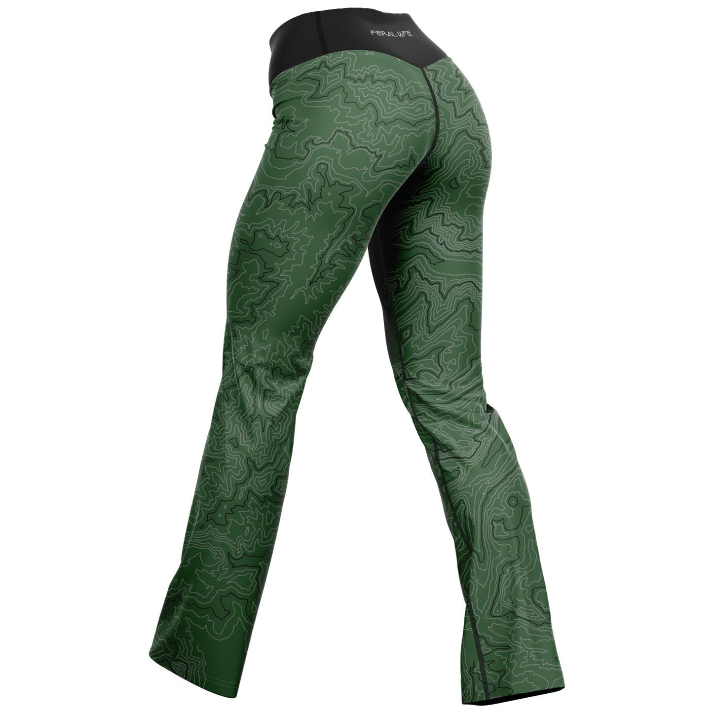 Basics: Forest Floor - Flare Leggings