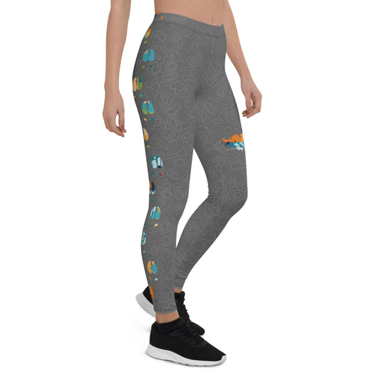 Monthly Escapes x September 2023 - Mid Rise Leggings