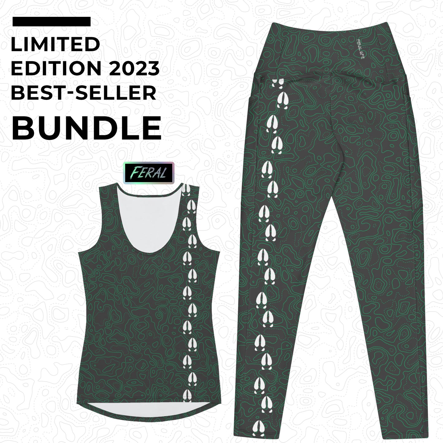 Limited Edition 2023 - Best - Seller Bundle: Tank Top + Pocket Leggings Set