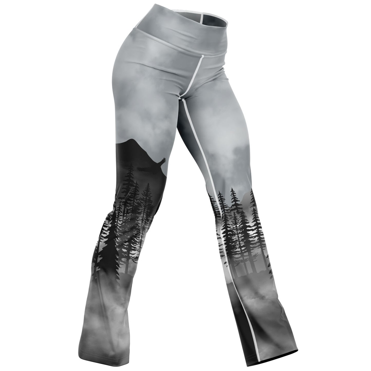 Mountain Mist - Flare Leggings