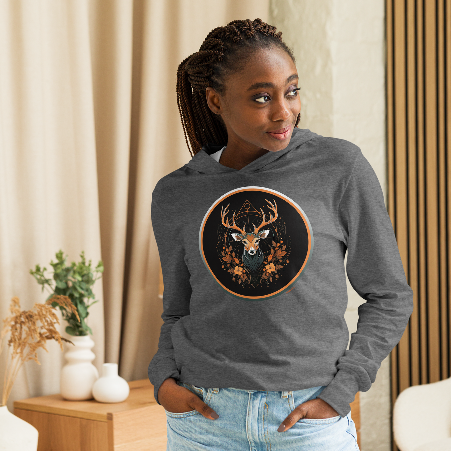 Monthly Escapes x October 2023 - Hooded Long-Sleeve Tee