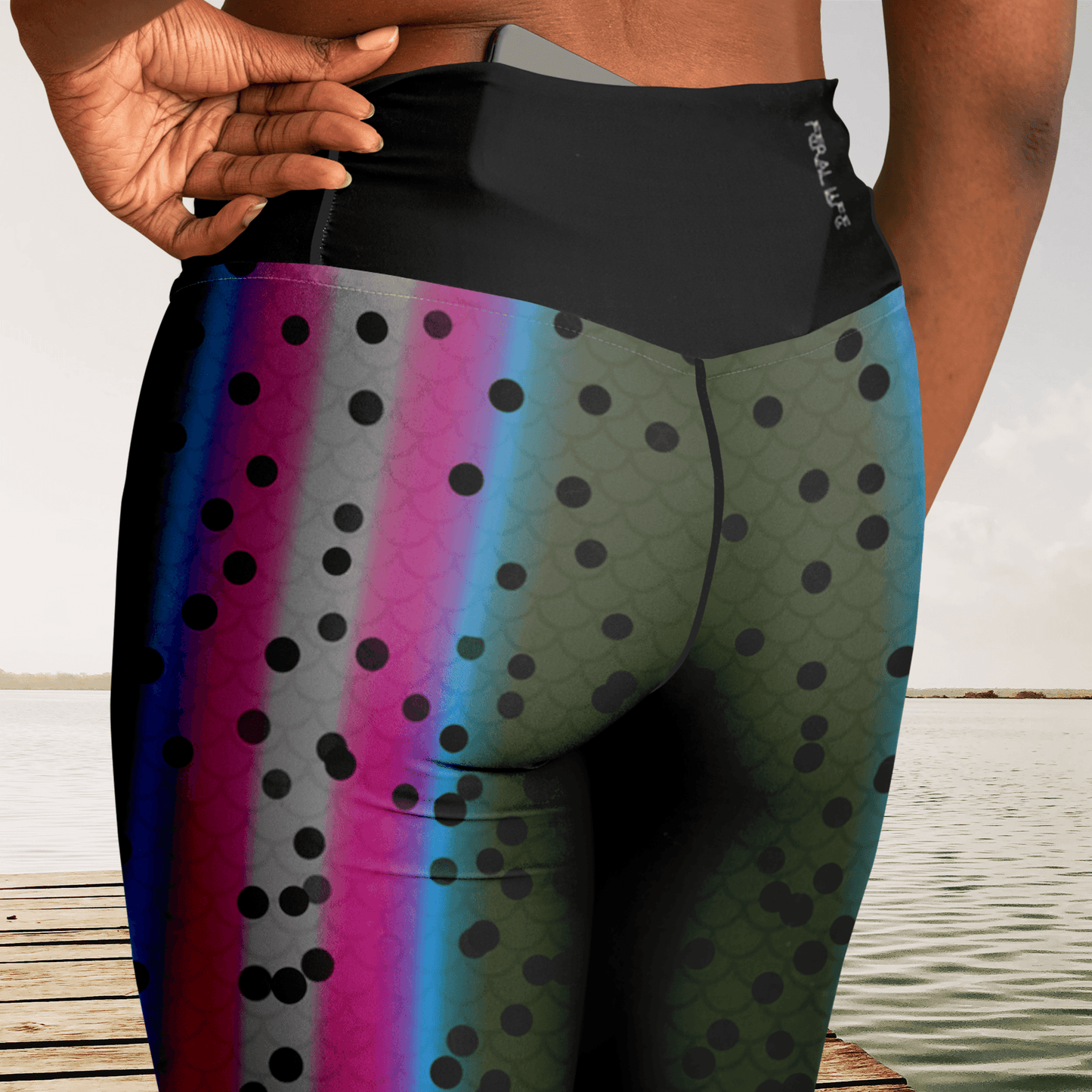 Rainbow Trout - Flare Leggings