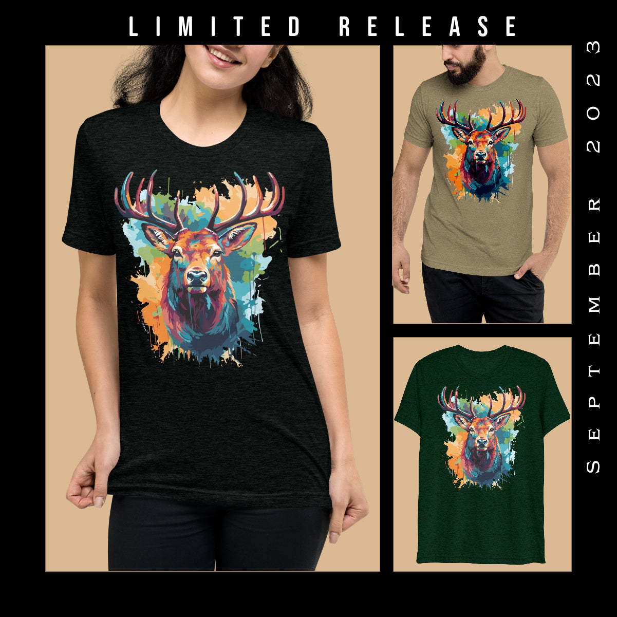 Monthly Escapes x September 2023 - Unisex SS T-Shirt