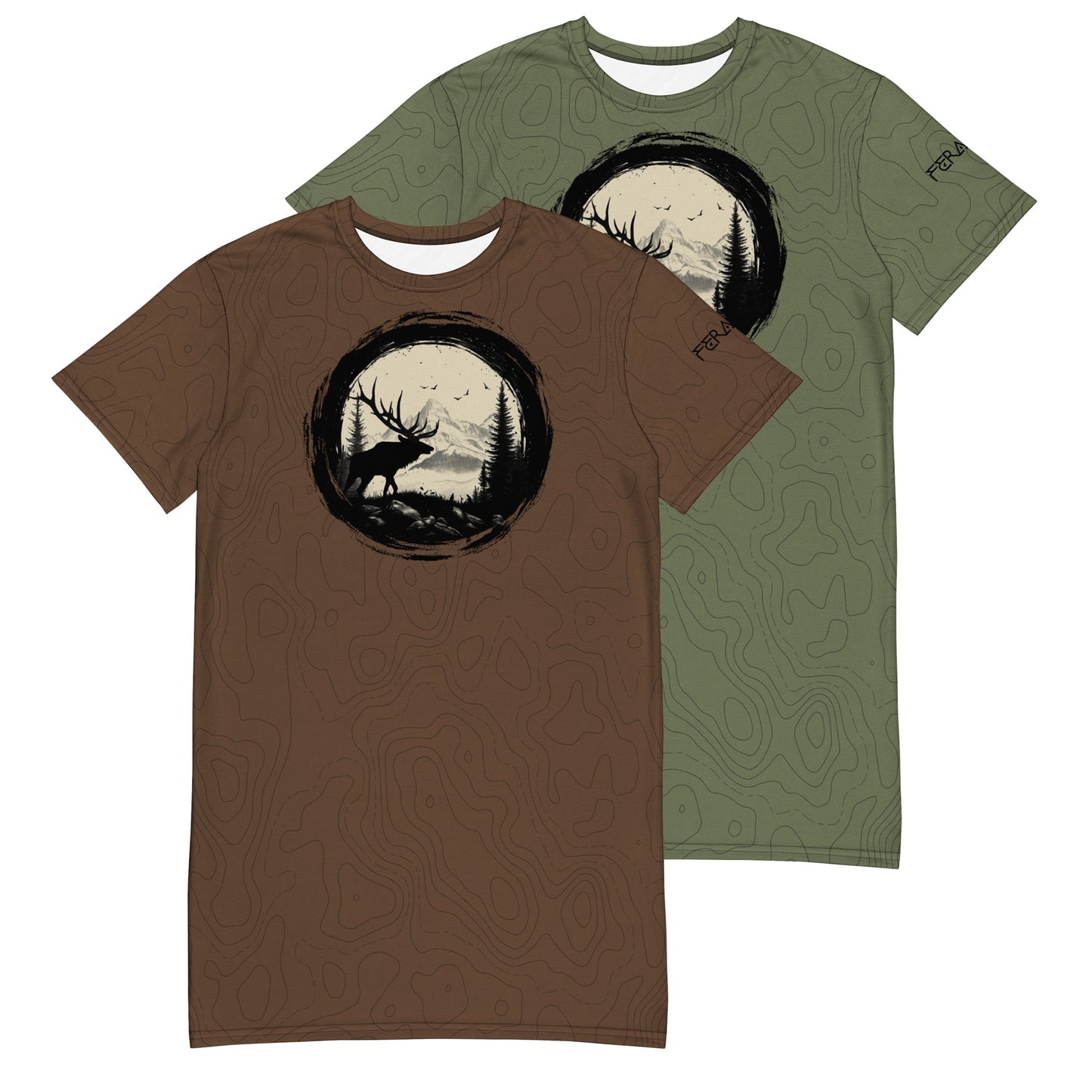 Sir Bull Elk - Long Tee Dress