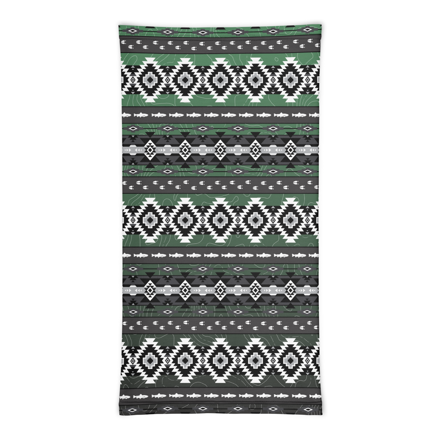 Trout and Tracks - Neck Gaiter