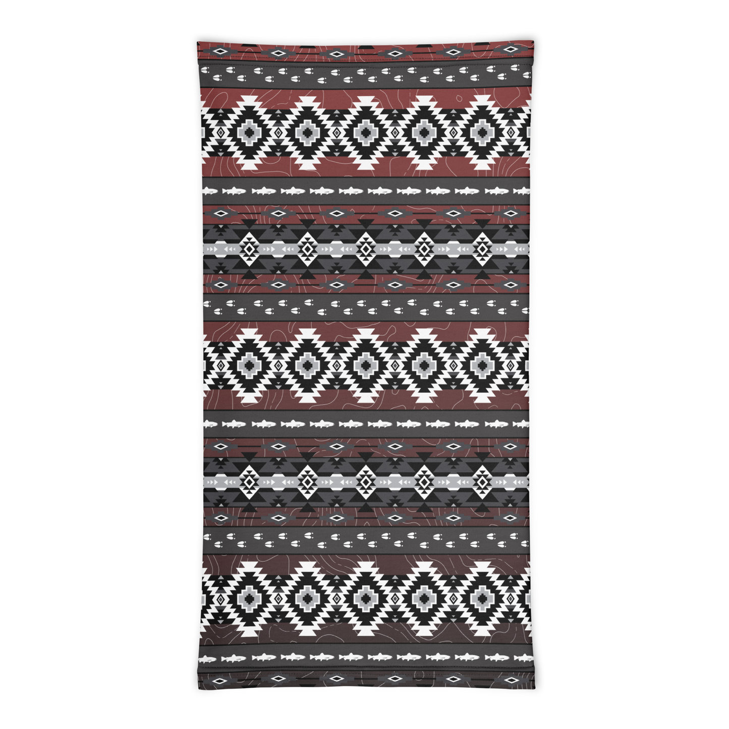 Trout and Tracks - Neck Gaiter