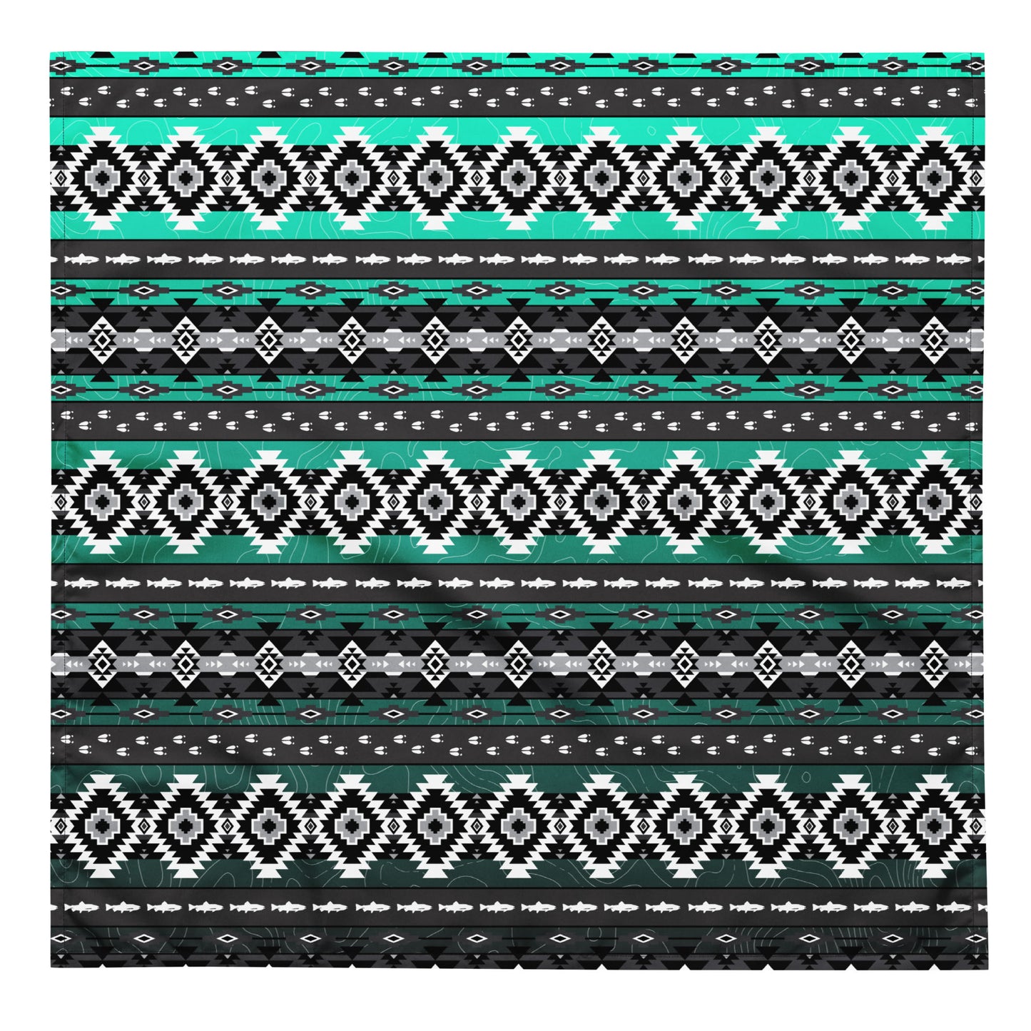 Trout and Tracks - Bandana