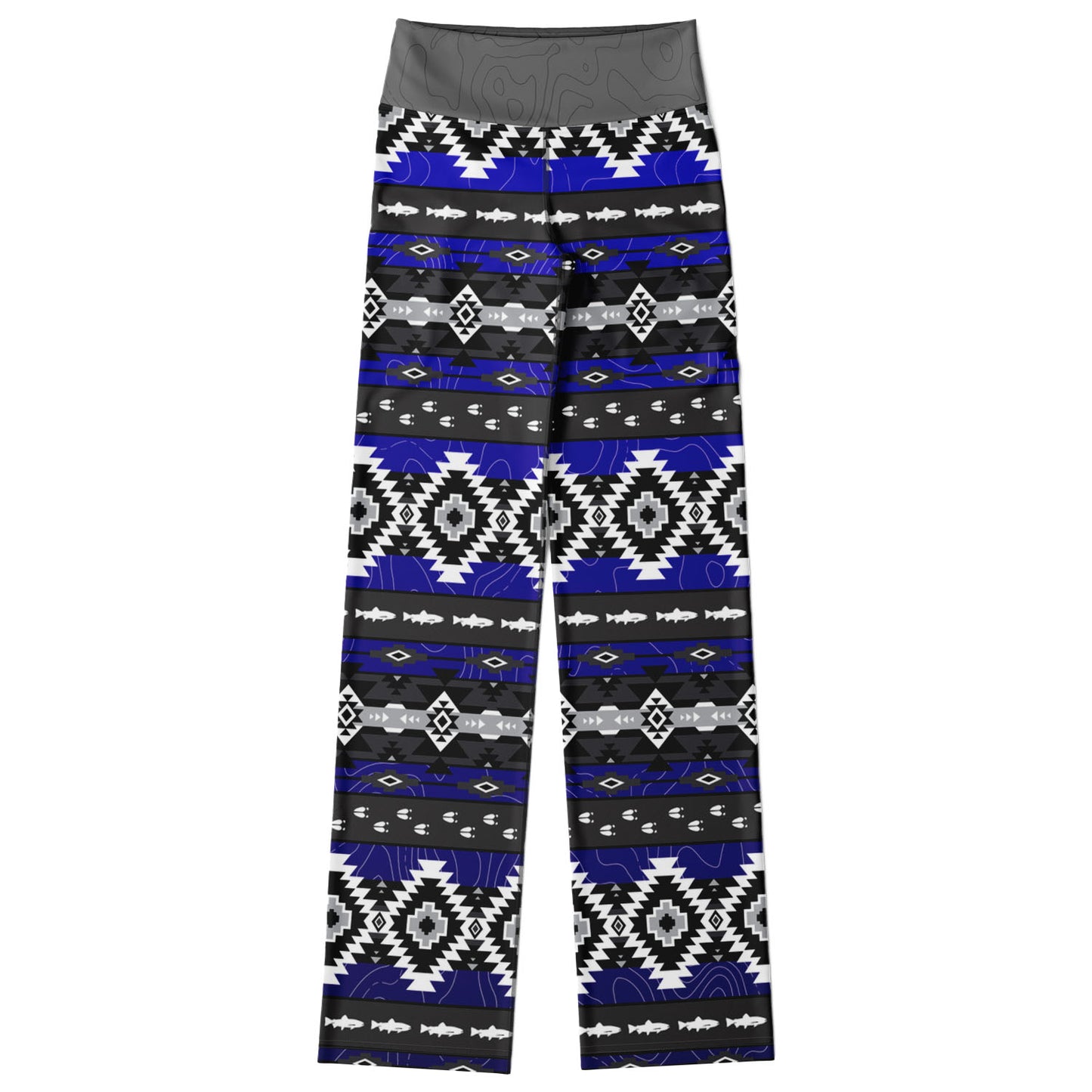 Trout and Tracks - Flare Leggings