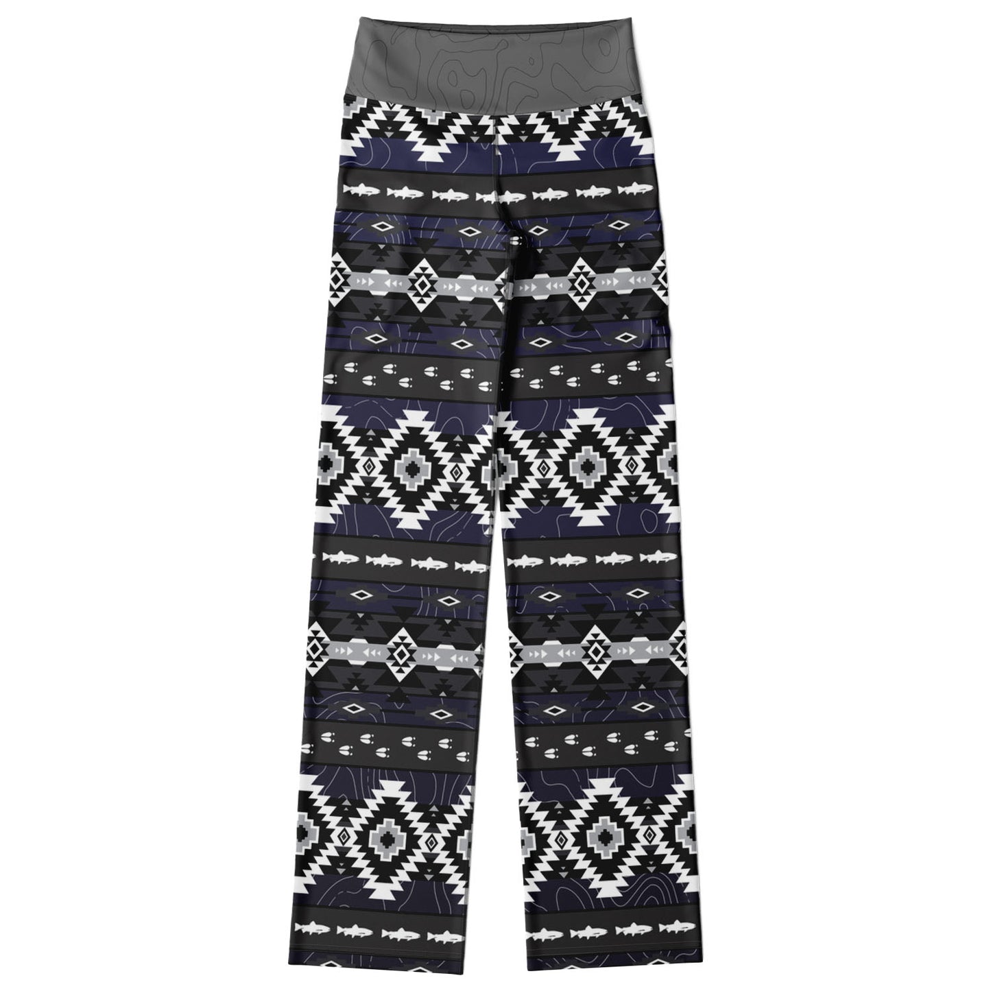 Trout and Tracks - Flare Leggings