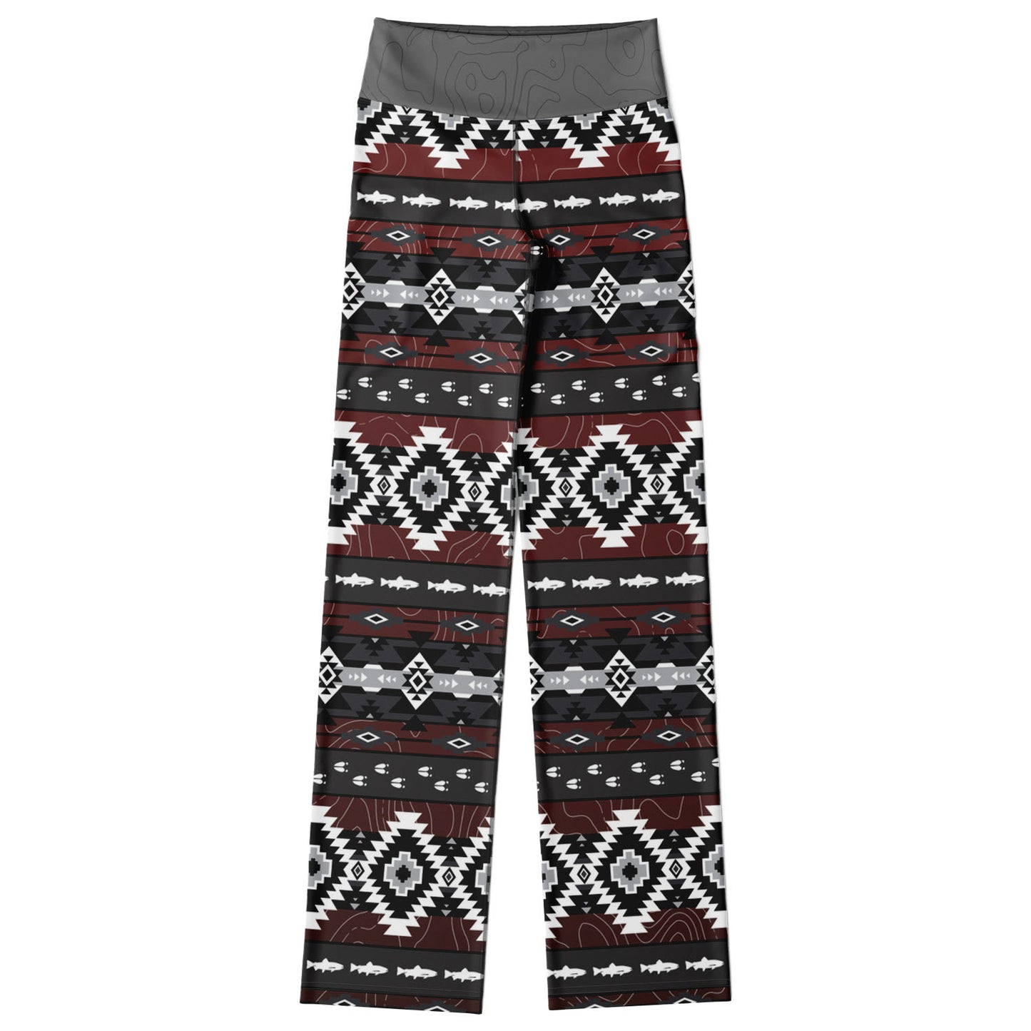 Trout and Tracks - Flare Leggings