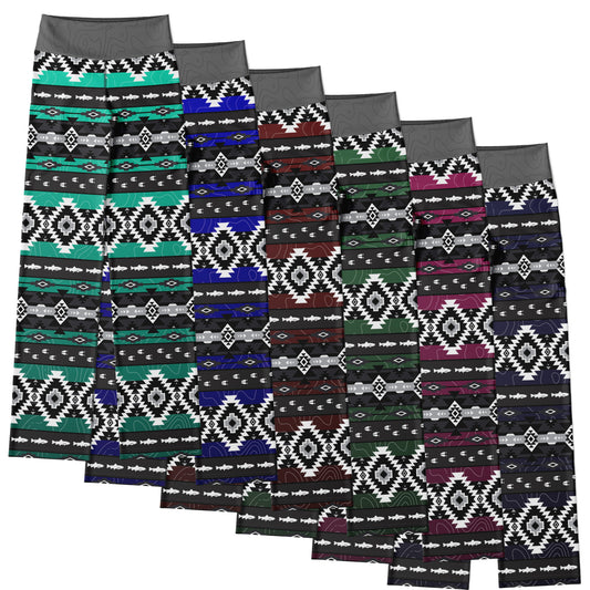 Trout and Tracks - Flare Leggings