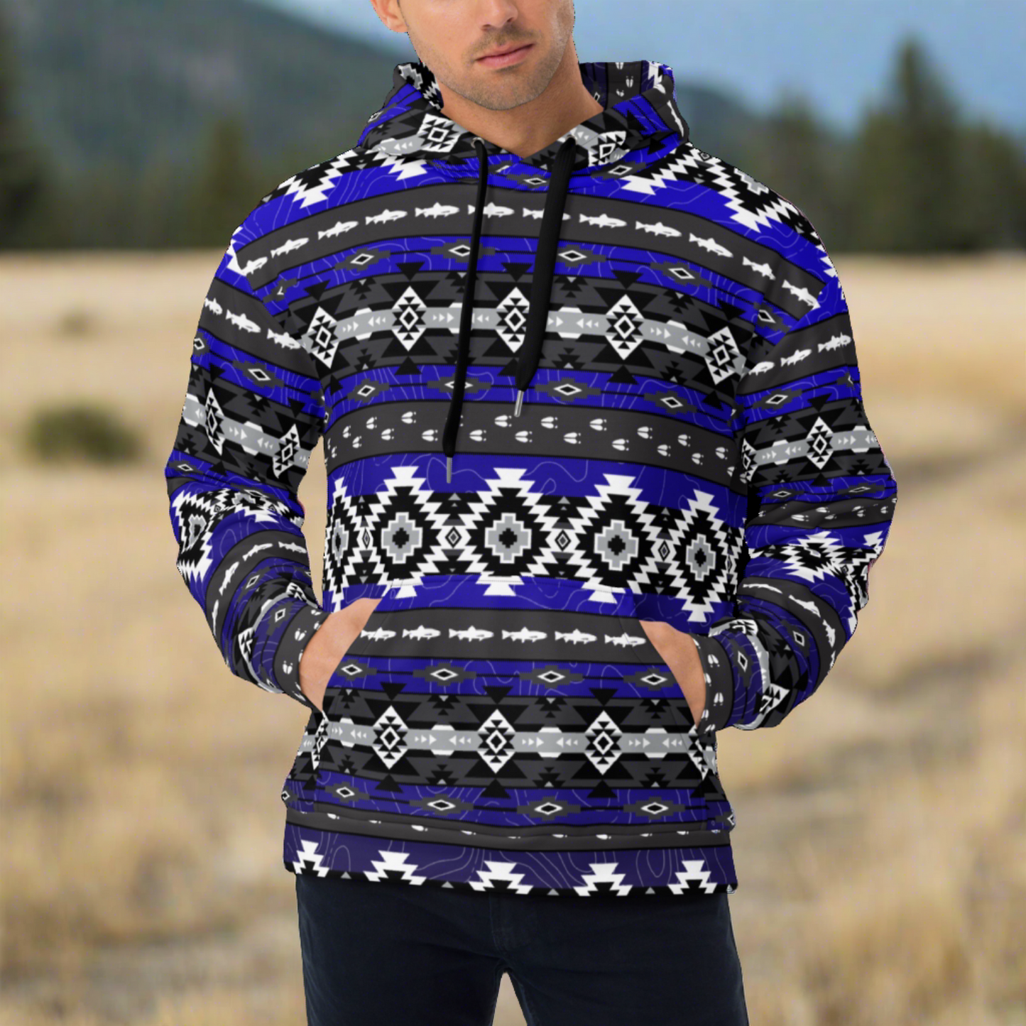 Trout and Tracks - Hoodie