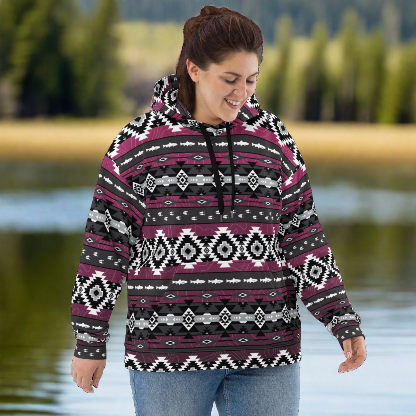 Trout and Tracks - Hoodie