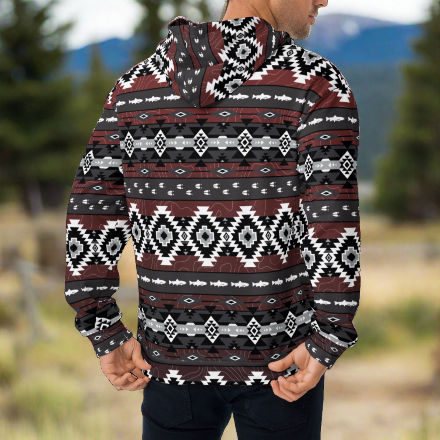 Trout and Tracks - Hoodie