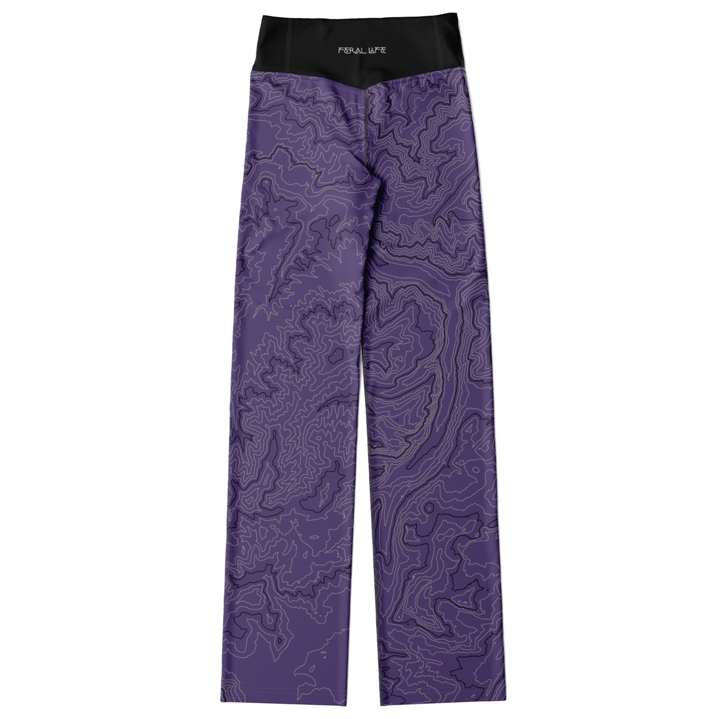 Basics: Twilight Amethyst - Flare Leggings