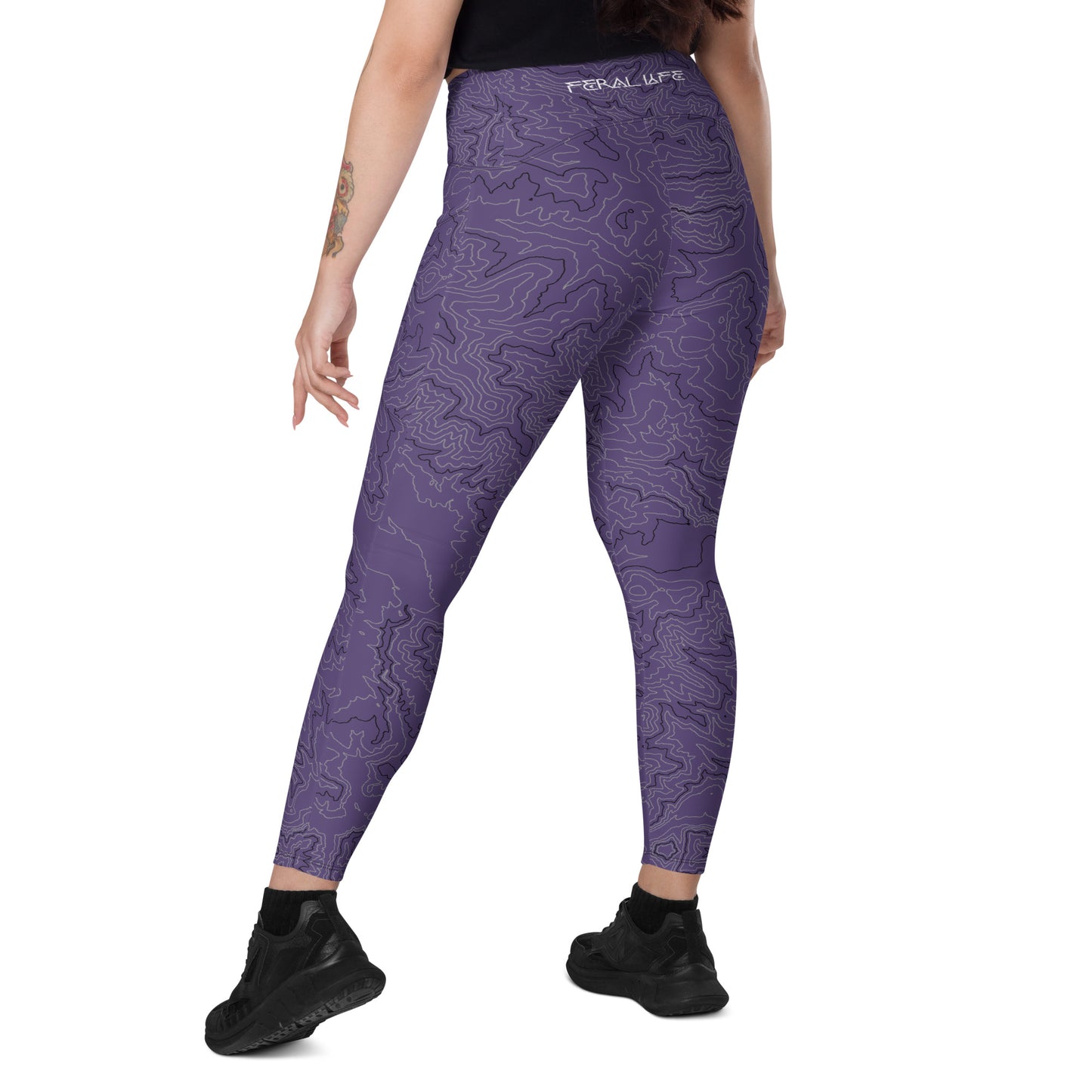 Basics: Twilight Amethyst - Pocket Leggings