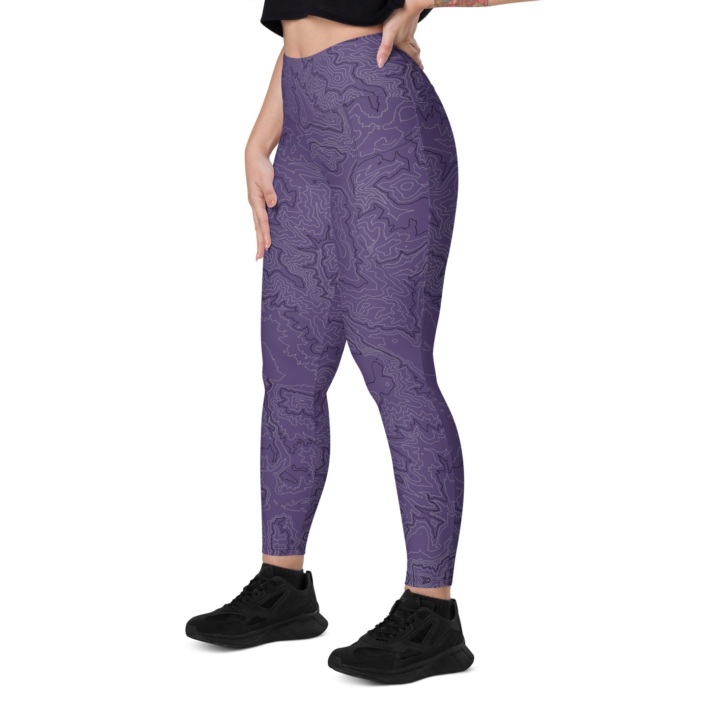 Basics: Twilight Amethyst - Pocket Leggings