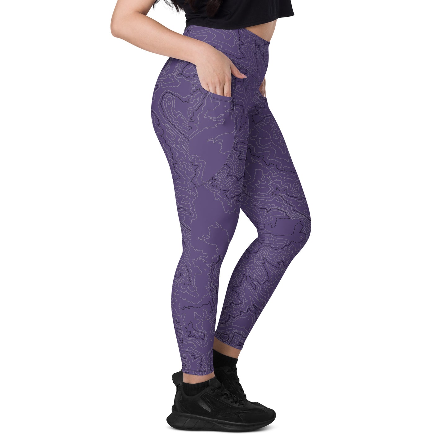 Basics: Twilight Amethyst - Pocket Leggings