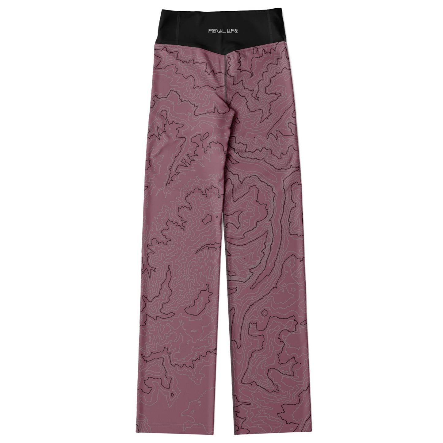 Basics: Wild Berry - Flare Leggings