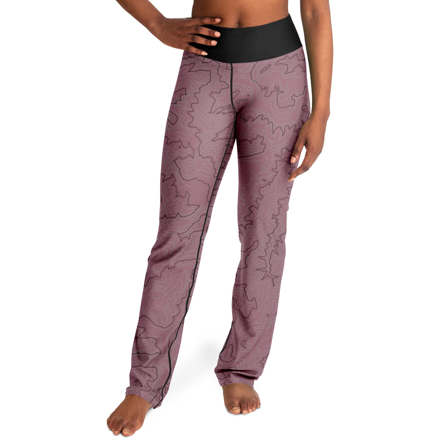 Basics: Wild Berry - Flare Leggings