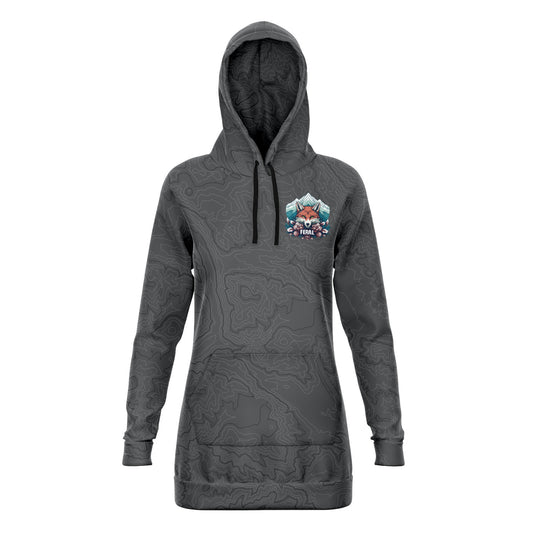 Feral Fox - Longline Hoodie