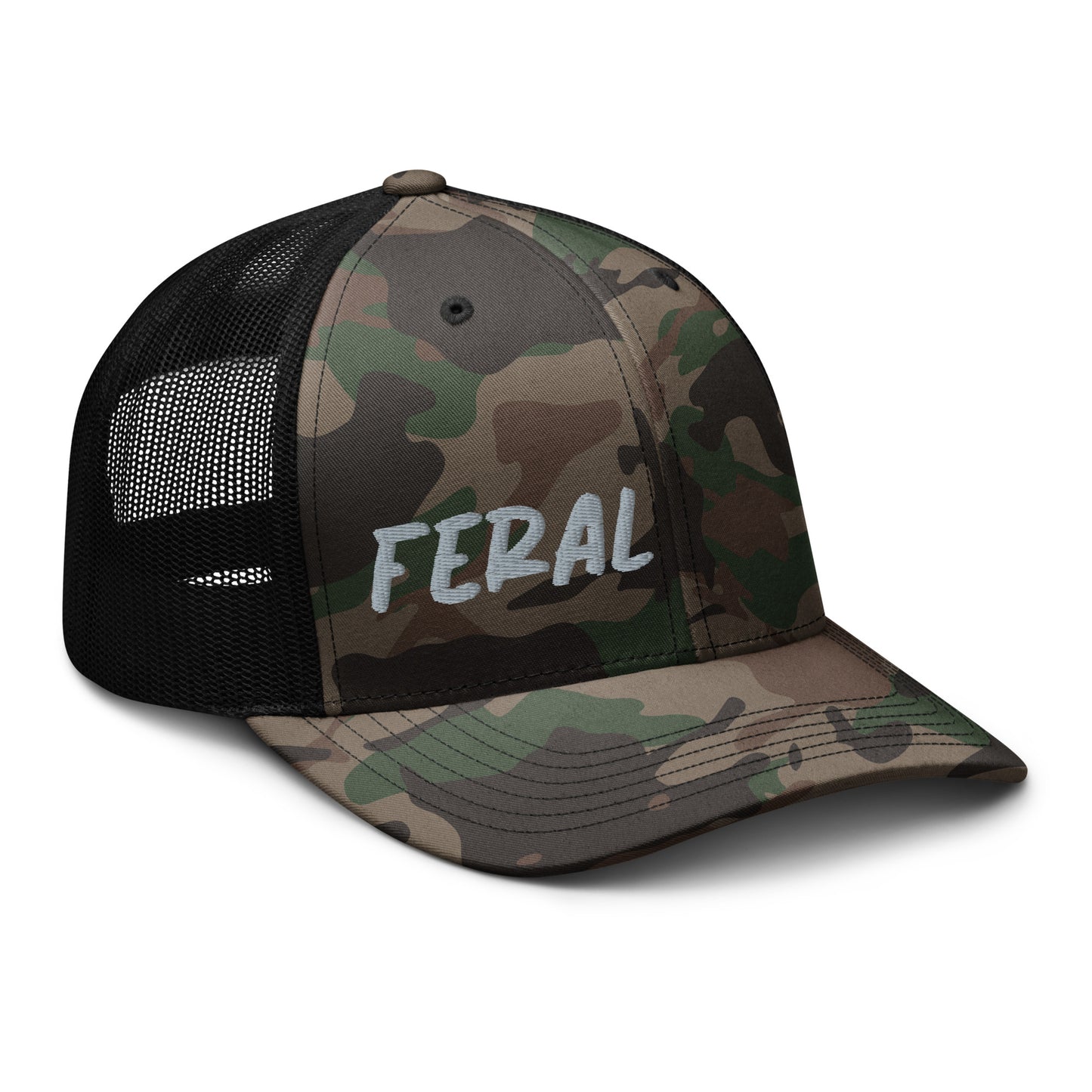 FERAL - Embroidered Camo Hat