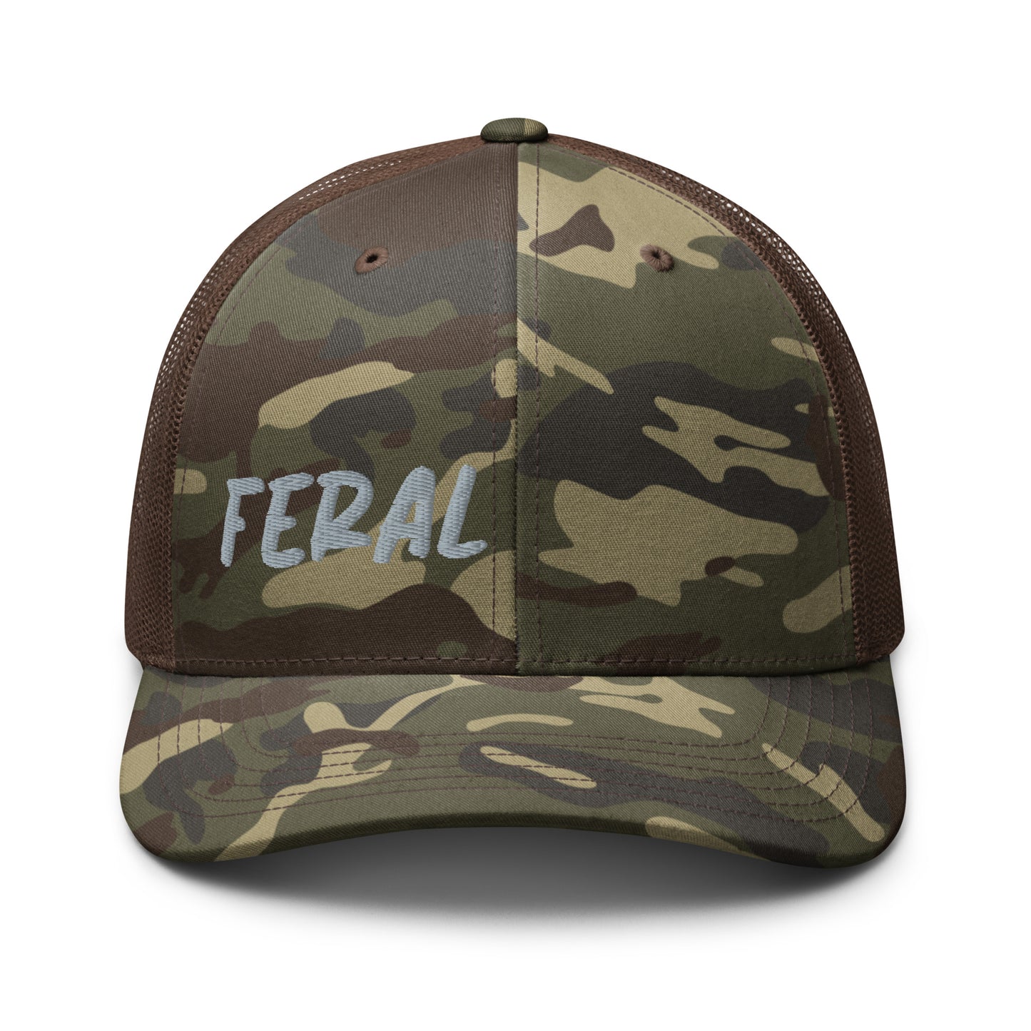 FERAL - Embroidered Camo Hat