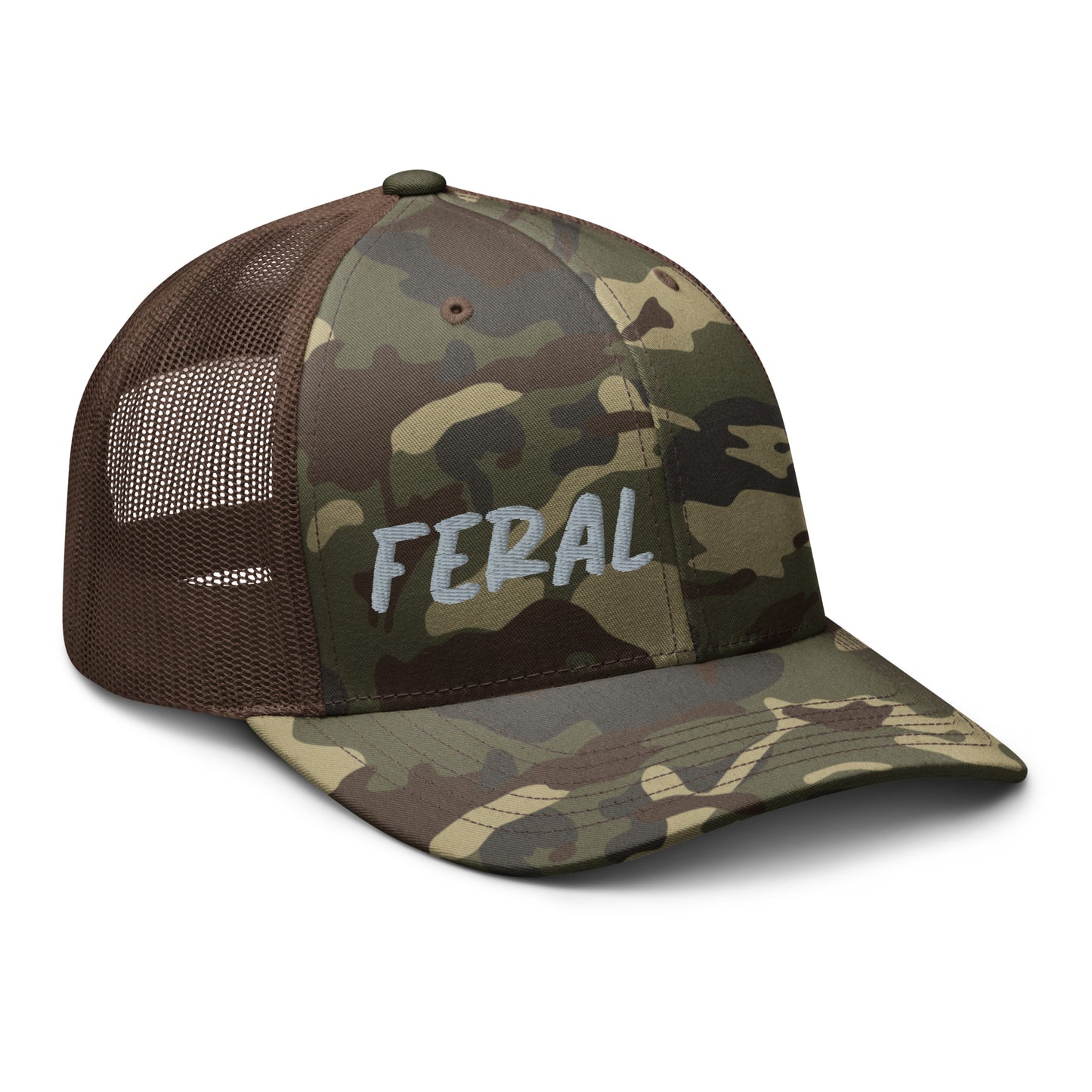 FERAL - Embroidered Camo Hat