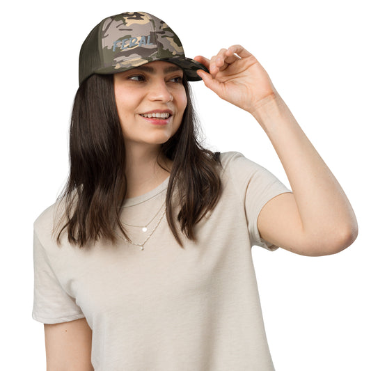 FERAL - Embroidered Camo Hat