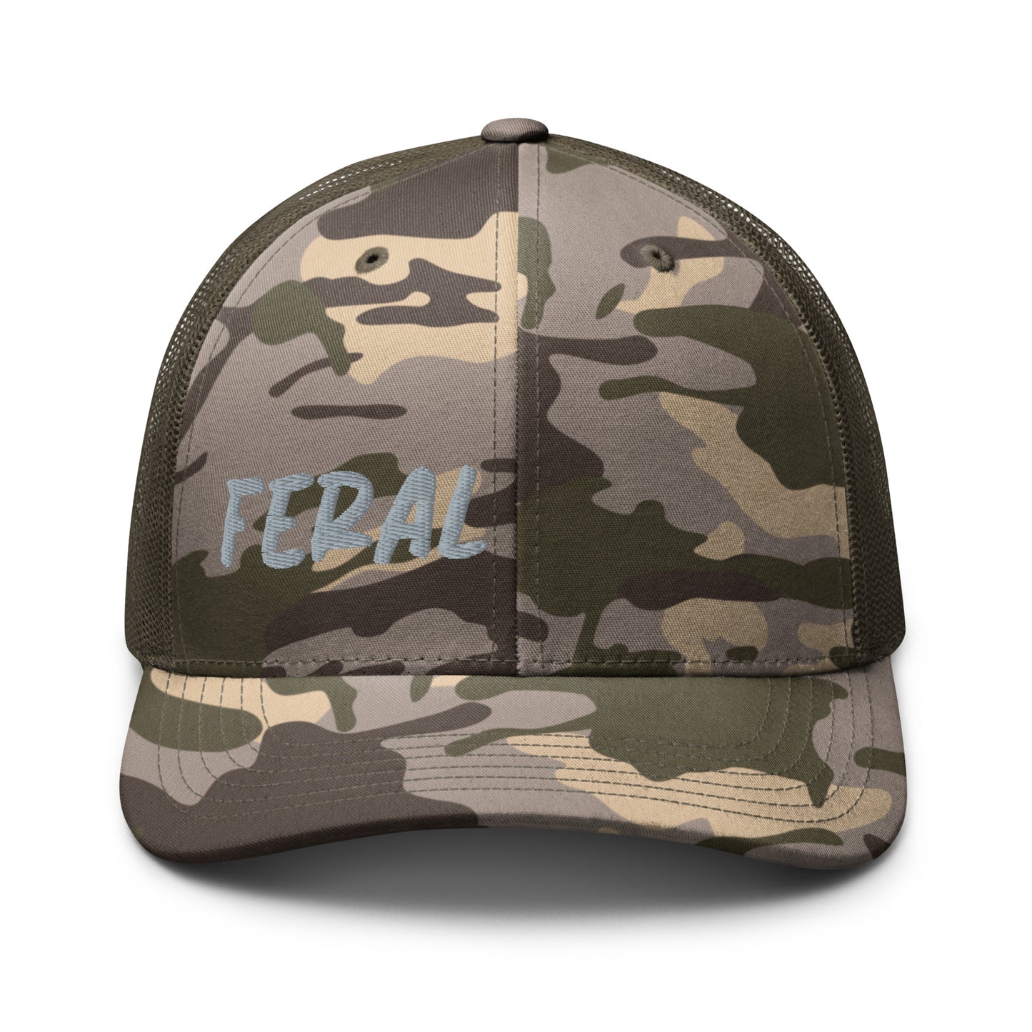 FERAL - Embroidered Camo Hat