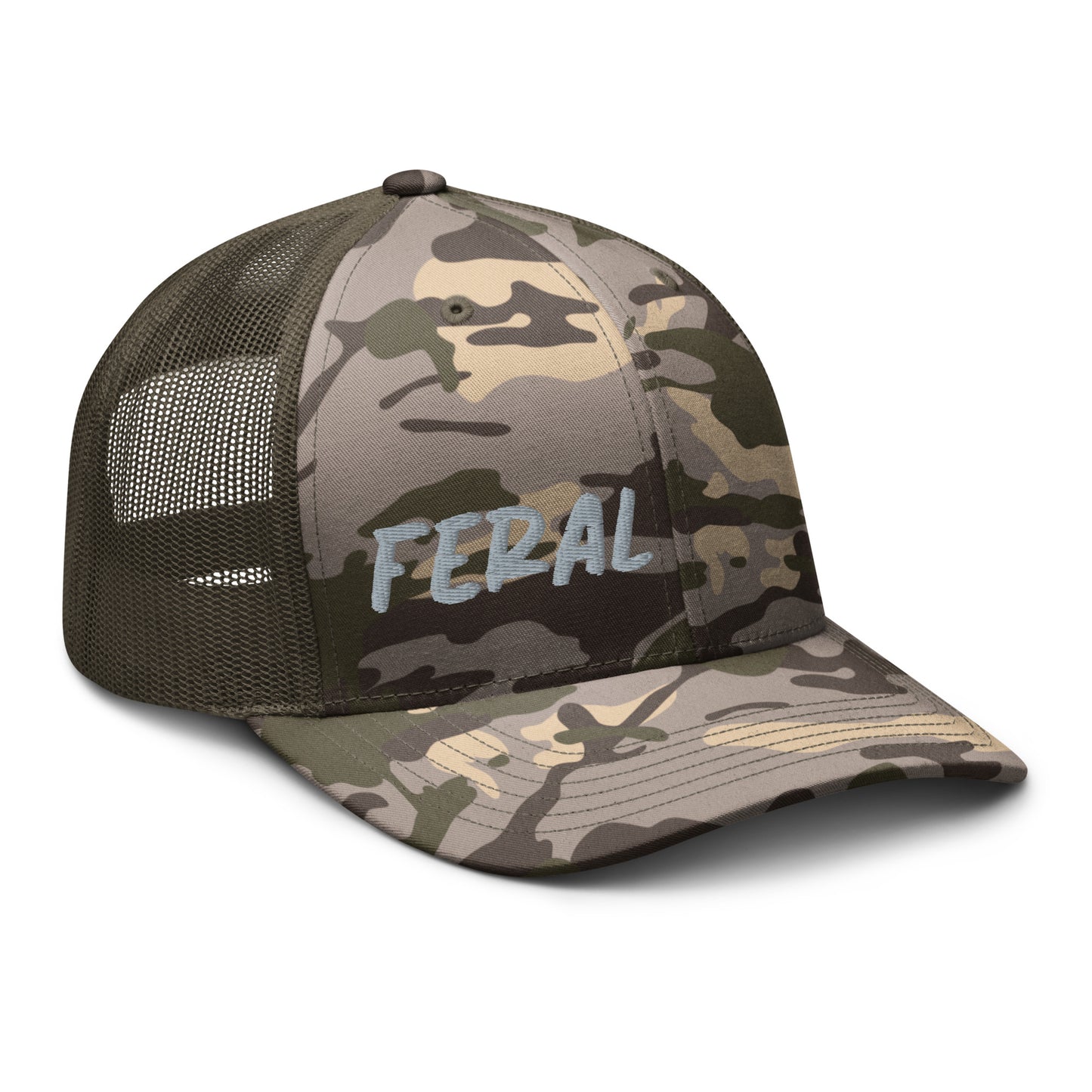 FERAL - Embroidered Camo Hat