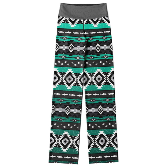 Trout and Tracks - Flare Leggings