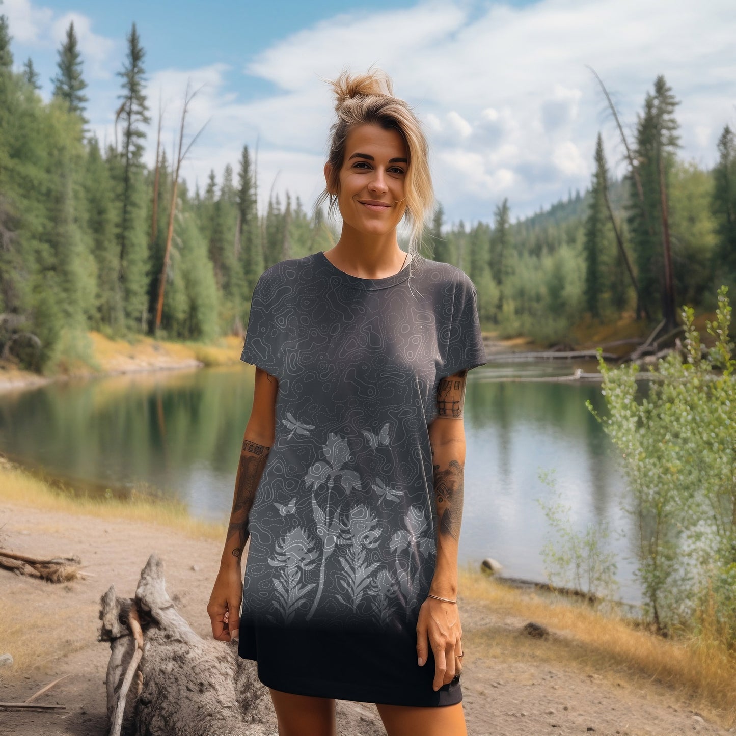 Monthly Escape x July 2023 - T-Shirt Dress