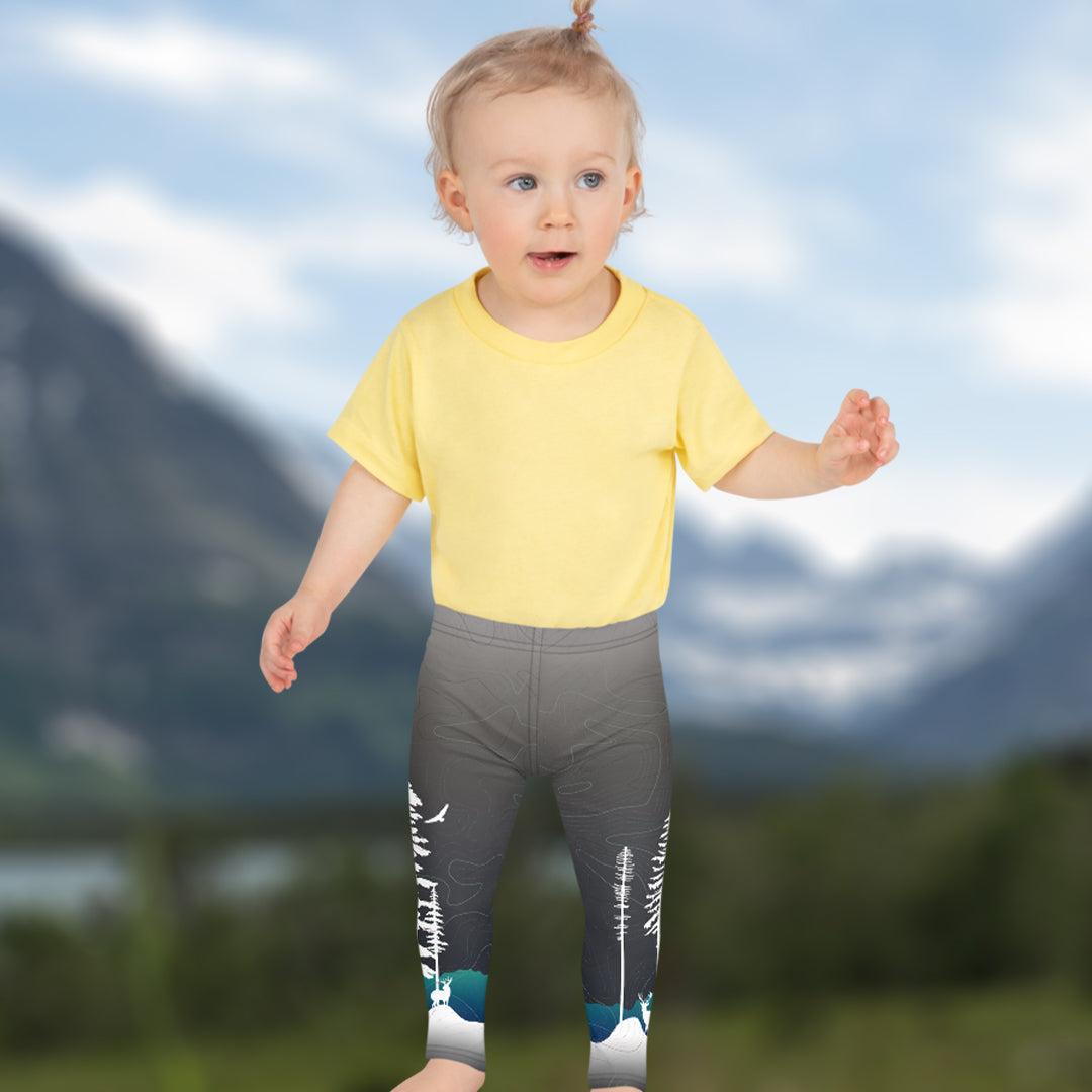 SnowVember Deer - Kid Leggings