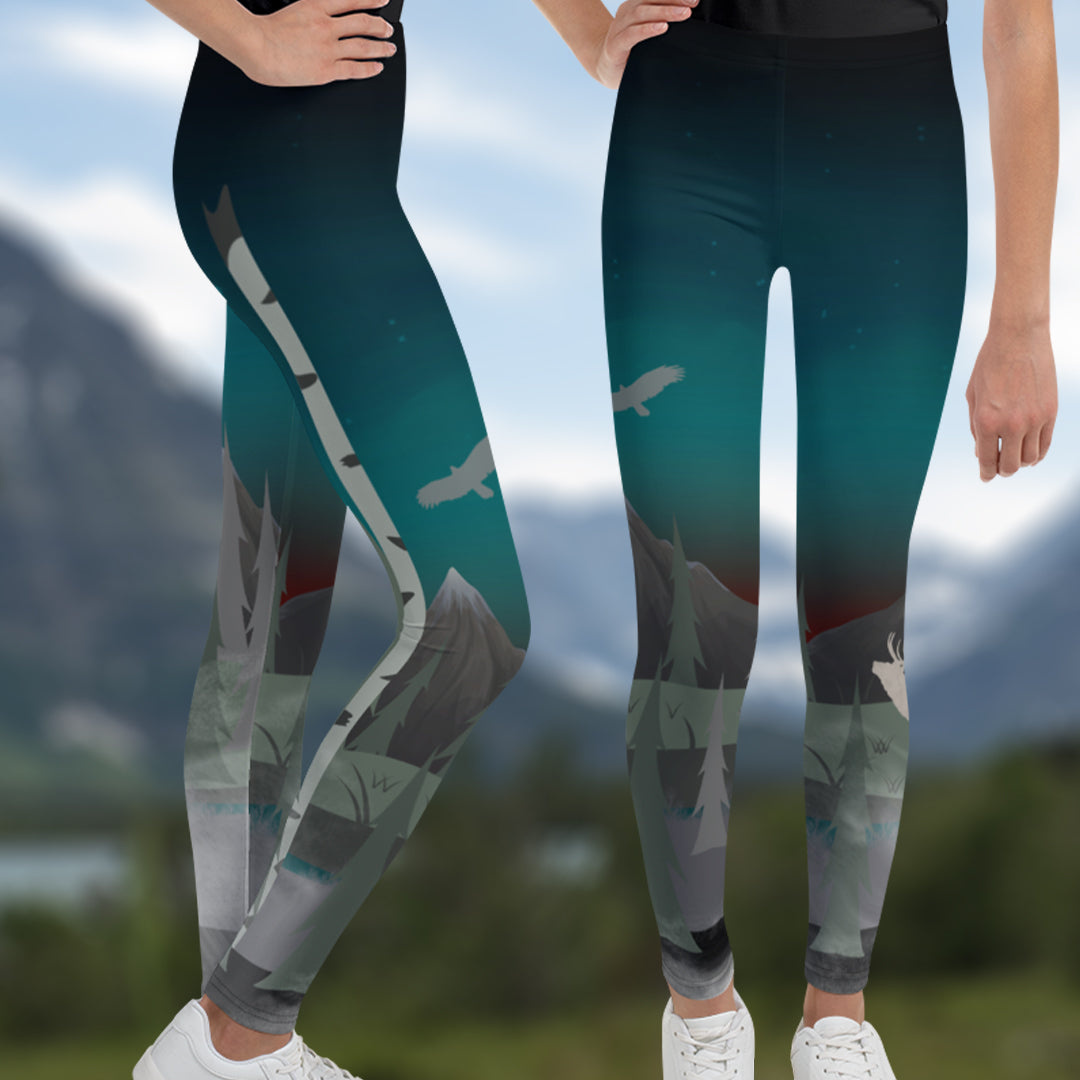 Wapiti Walk 2 - Youth Leggings