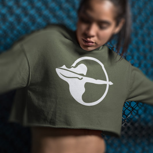 ArcHERy - Crop Hoodie