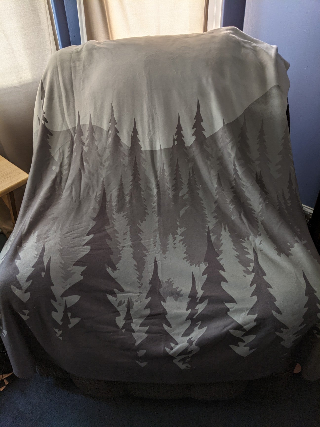 Old Growth - Sherpa Fleece Blanket