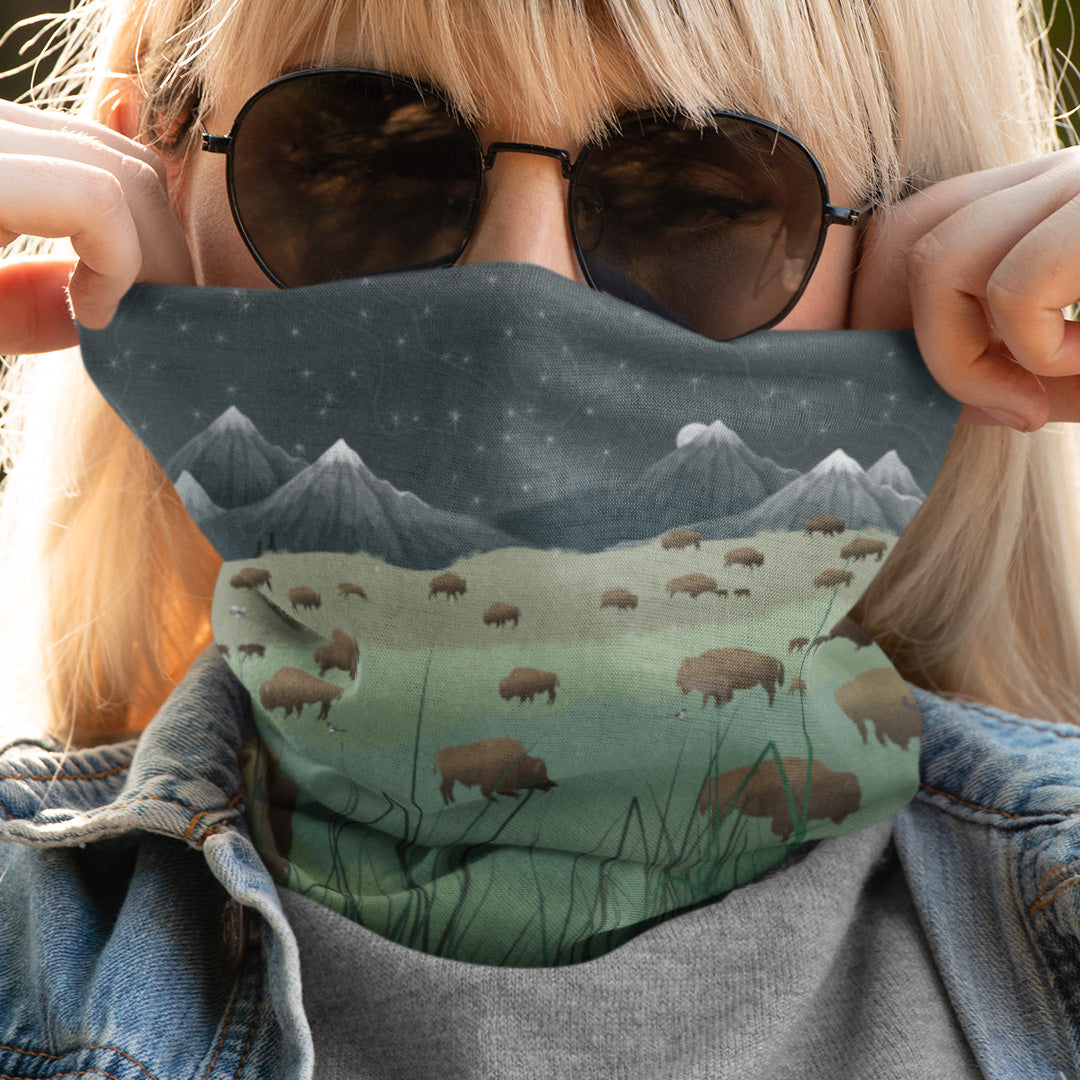 Bison Lumination - Neck Gaiter