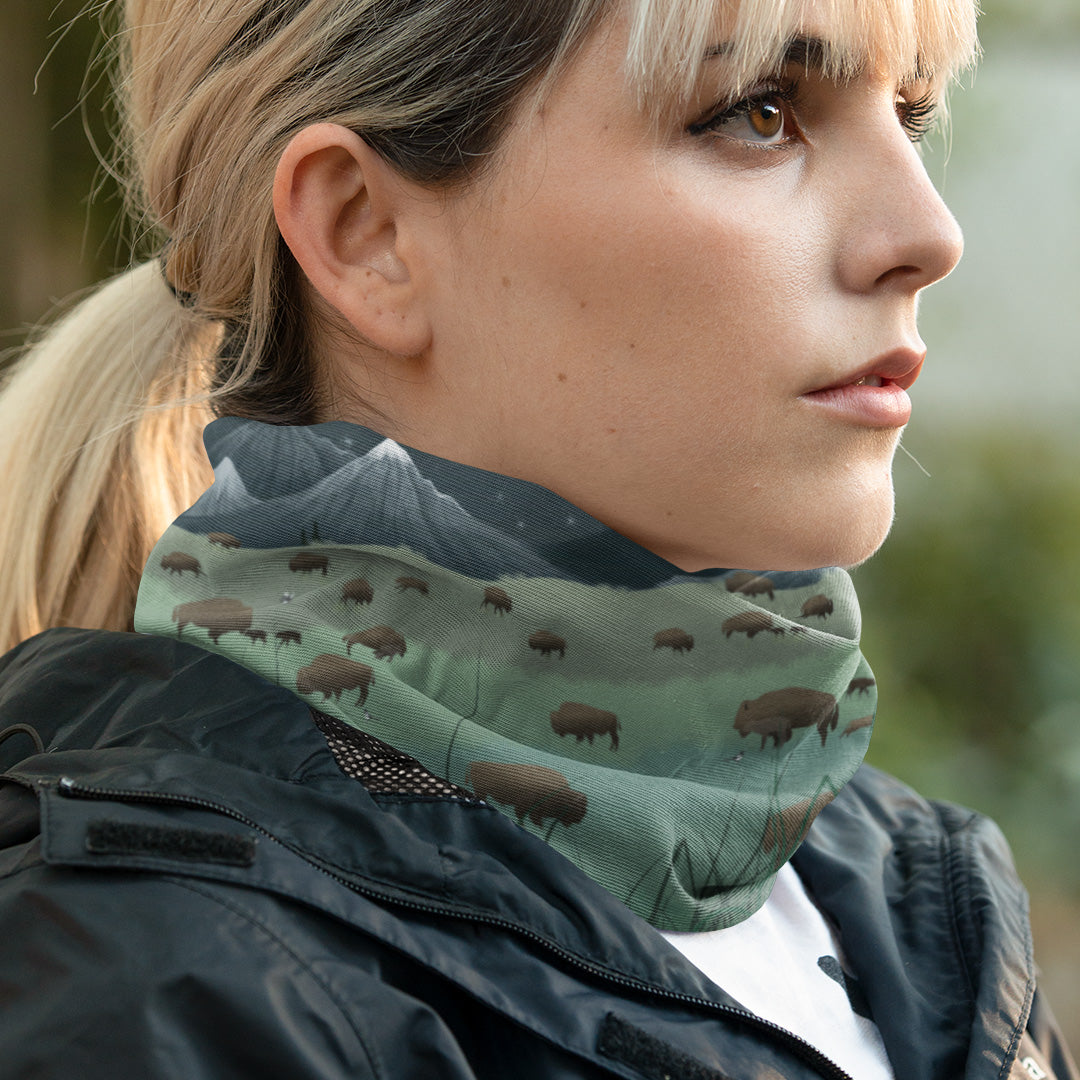 Bison Lumination - Neck Gaiter