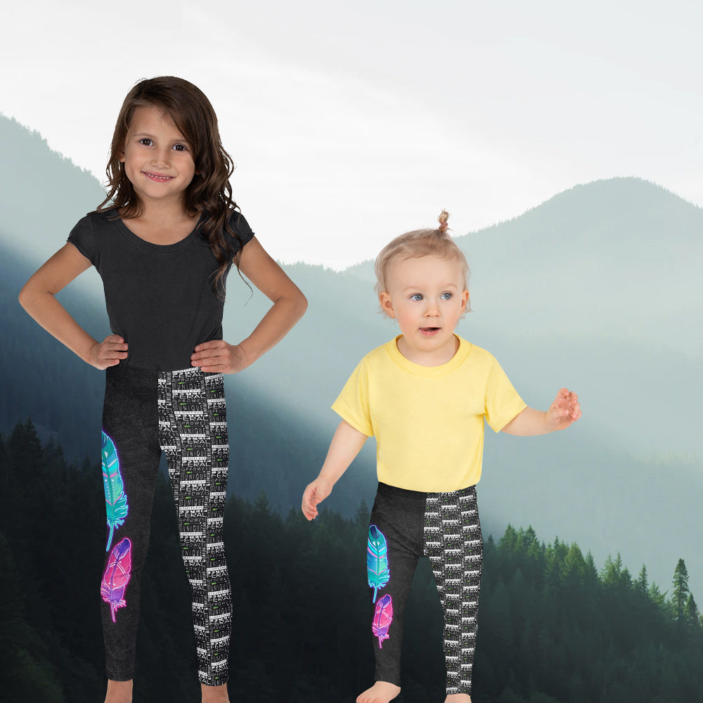 Glow Feral Soul - Kids Leggings